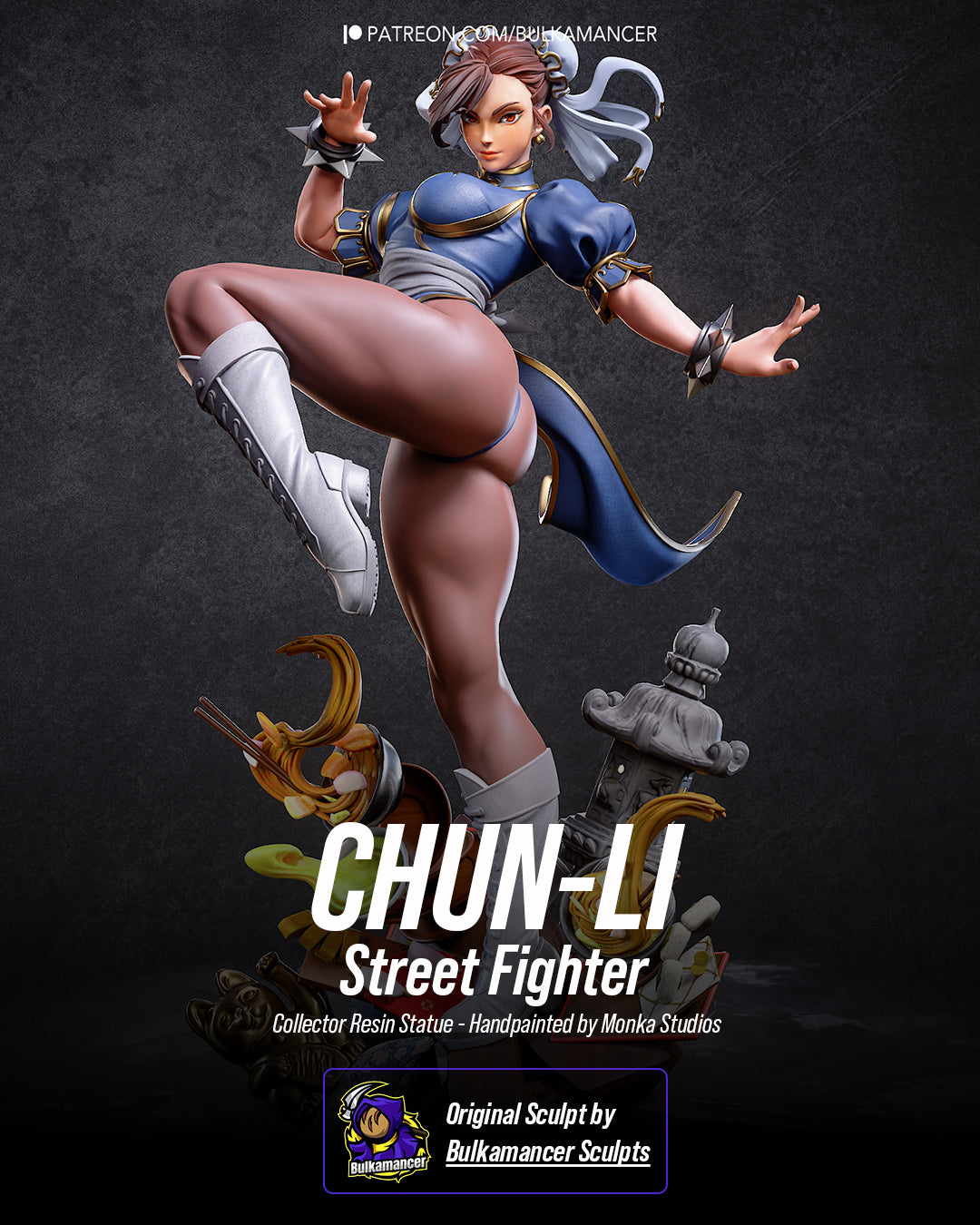 Martial Arts Master Statue
