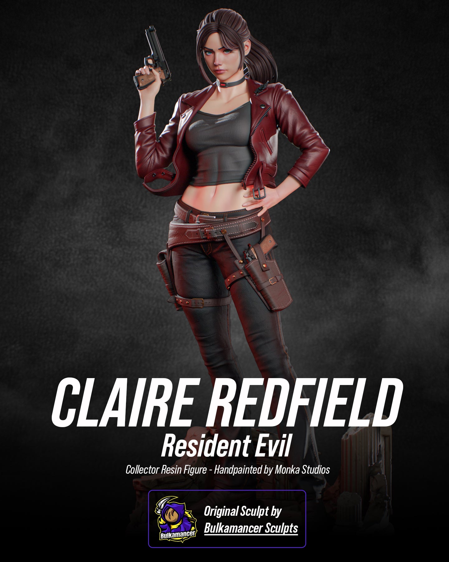 Claire Redfield Statue
