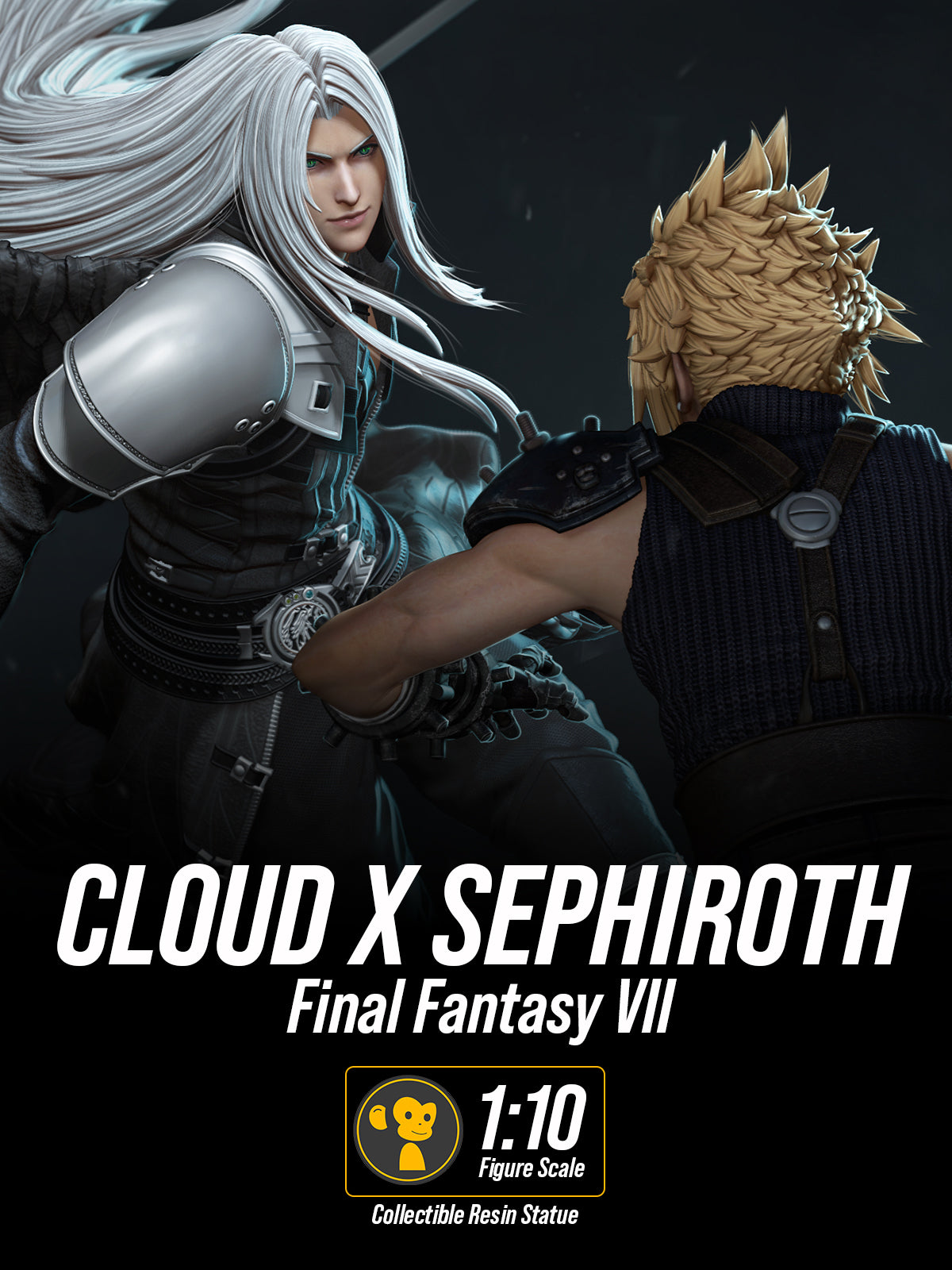 The Eternal Duel | Maximum Detailed 12K 3D printed figure