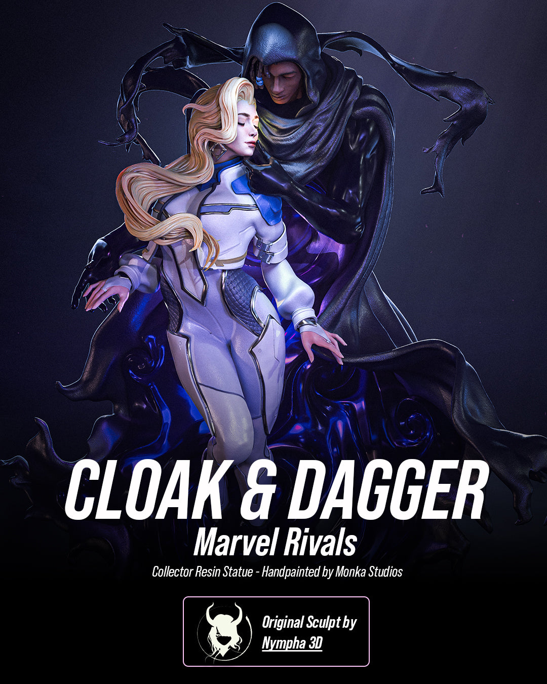 Light & Dark Statue