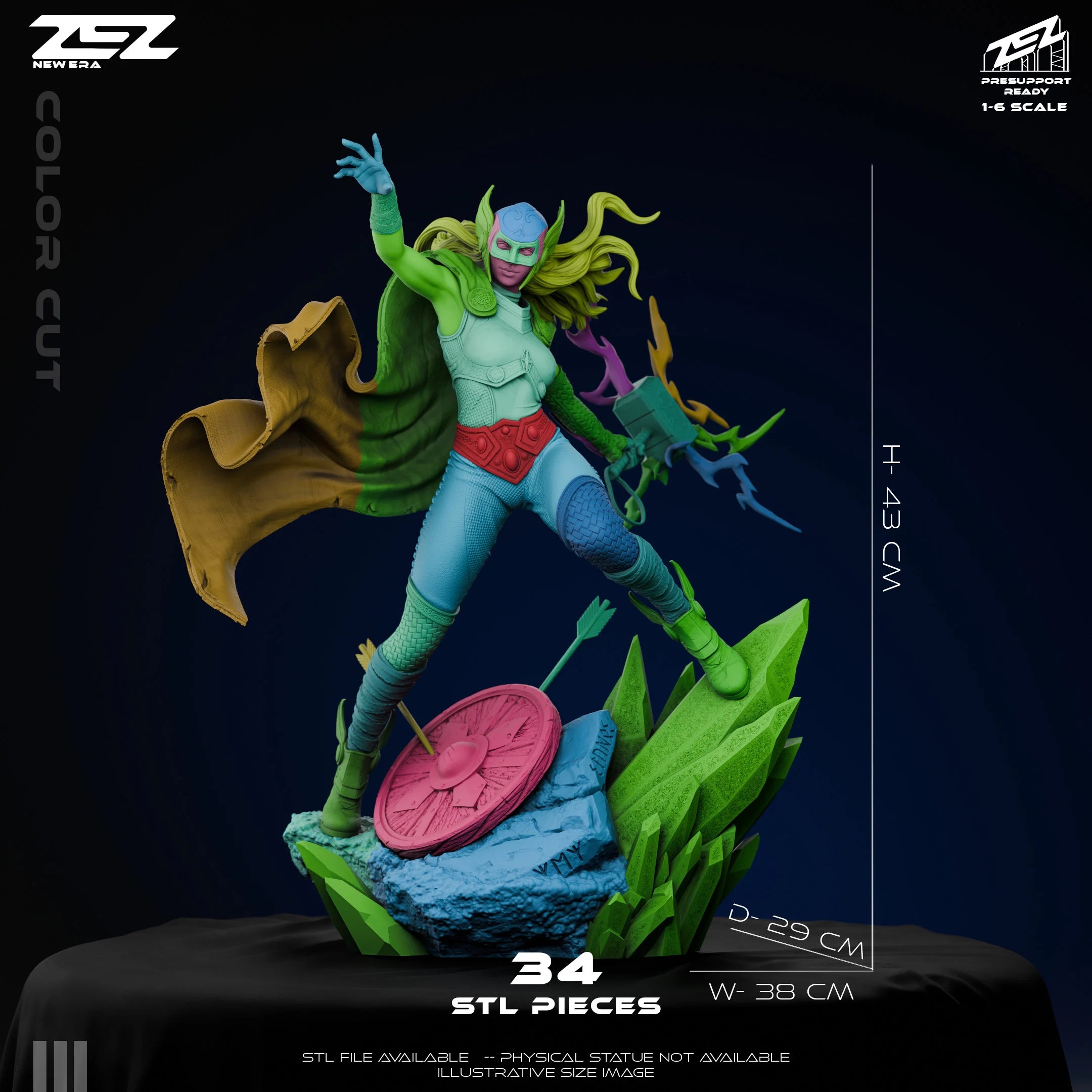 Love & Thunder | Maximum Detailed 12K 3D printed figure