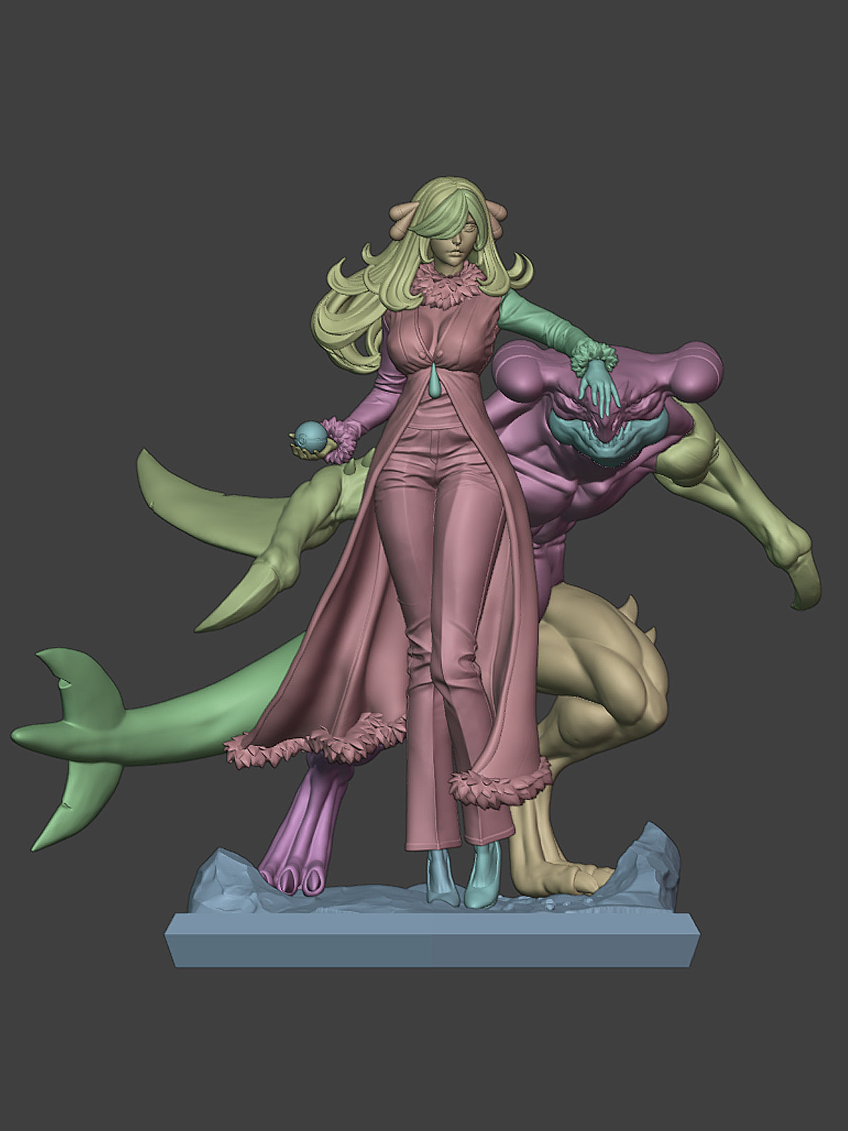 Sinnoh Legend Statue