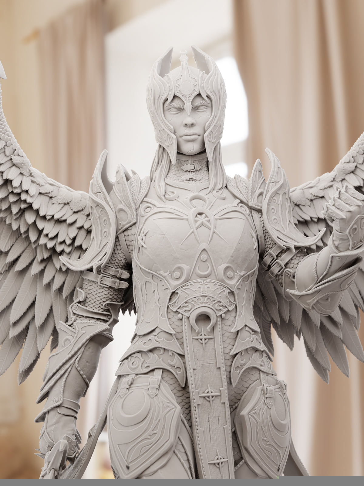 Dame Aylin - Baldur's Gate 3 | Maximum Detailed 12K 3D printed figure