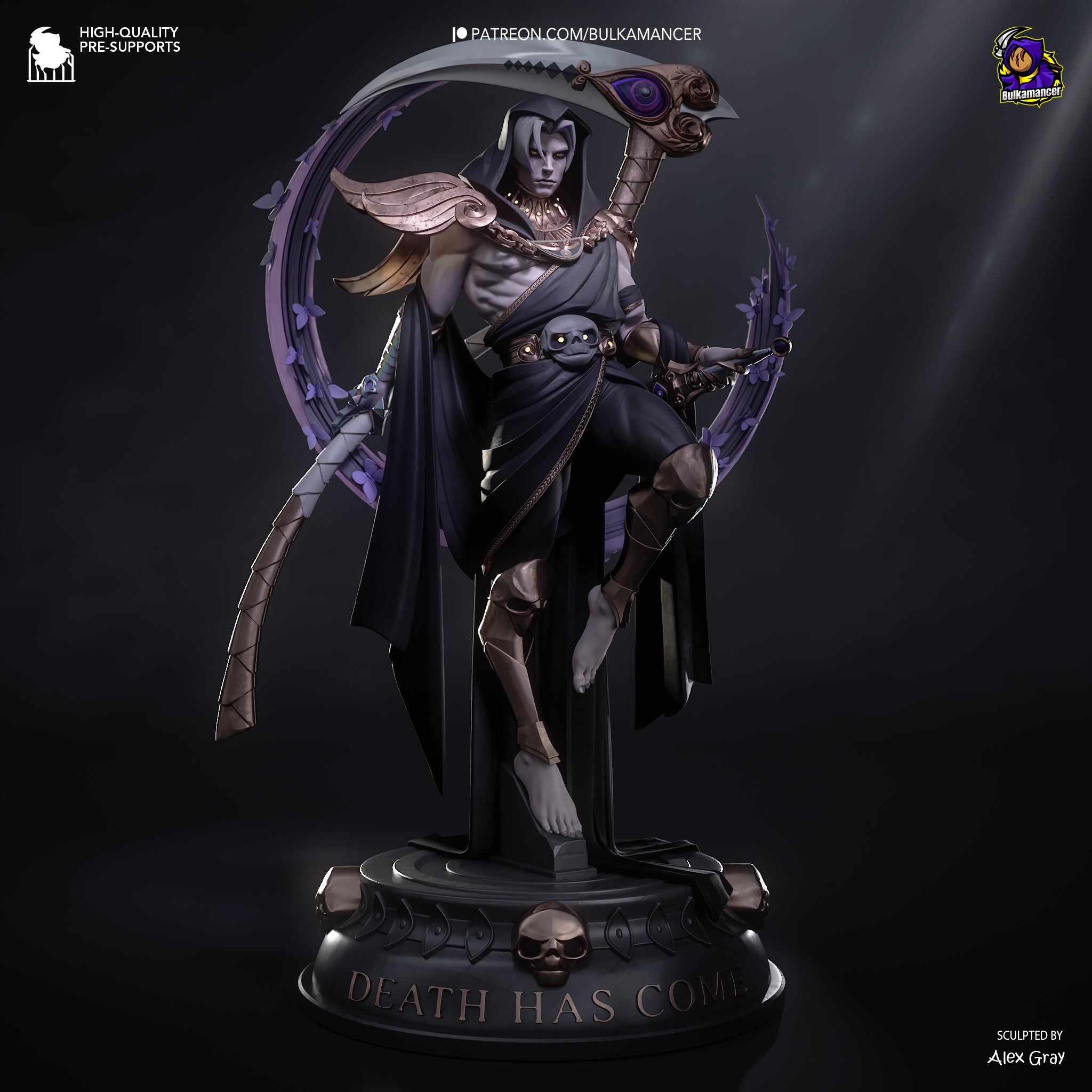 Death Incarnate | Maximum Detailed 12K 3D printed figure