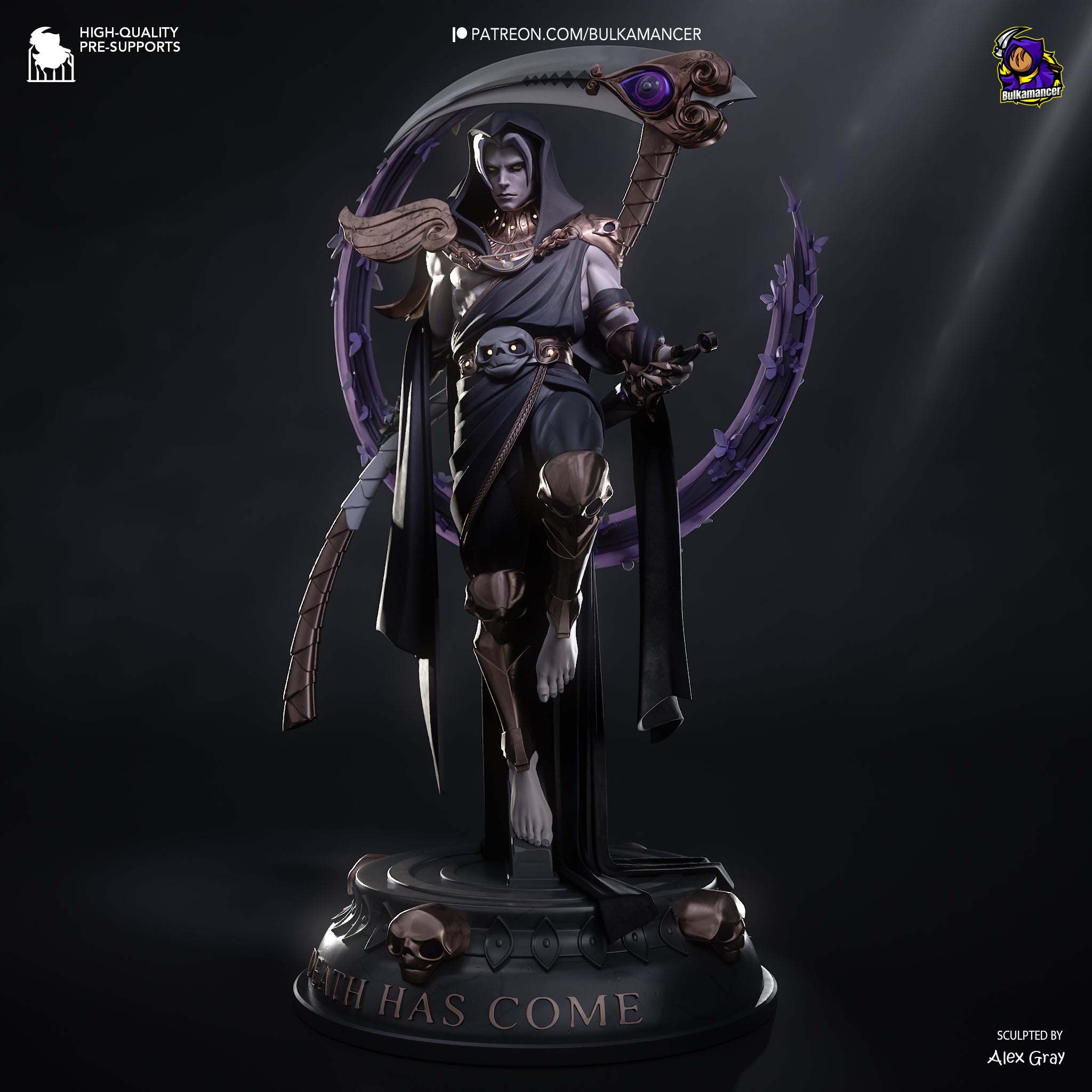 Death Incarnate | Maximum Detailed 12K 3D printed figure