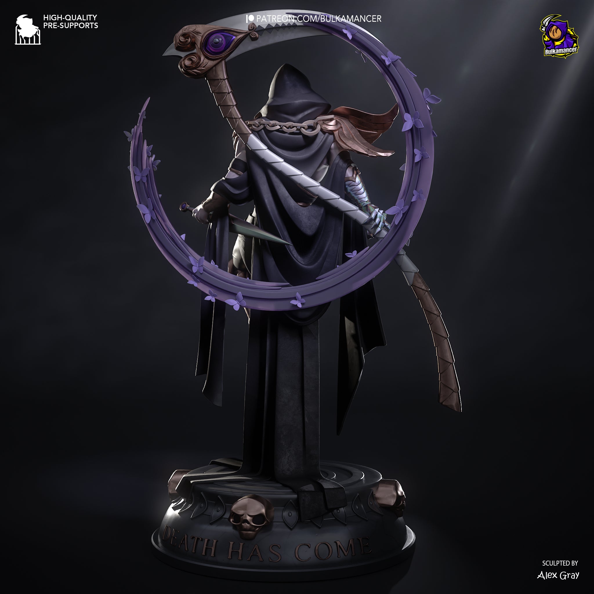 Death Incarnate | Maximum Detailed 12K 3D printed figure