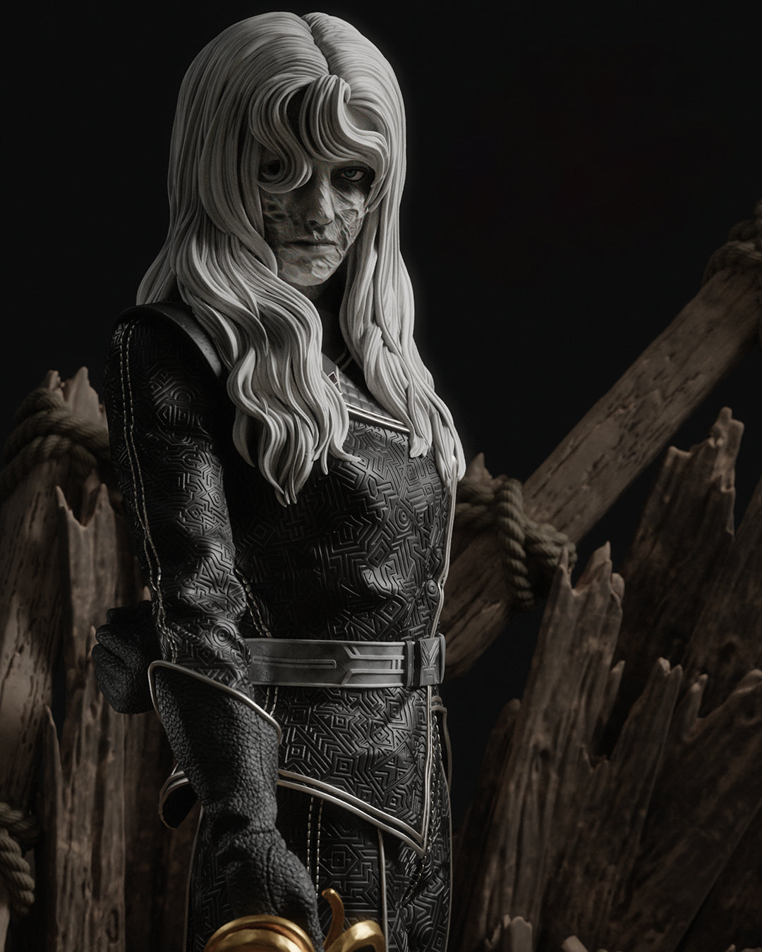 The Pale Survivor Statue