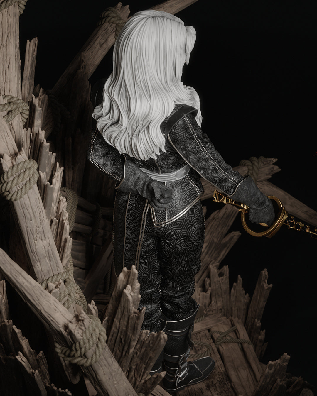 The Pale Survivor Statue