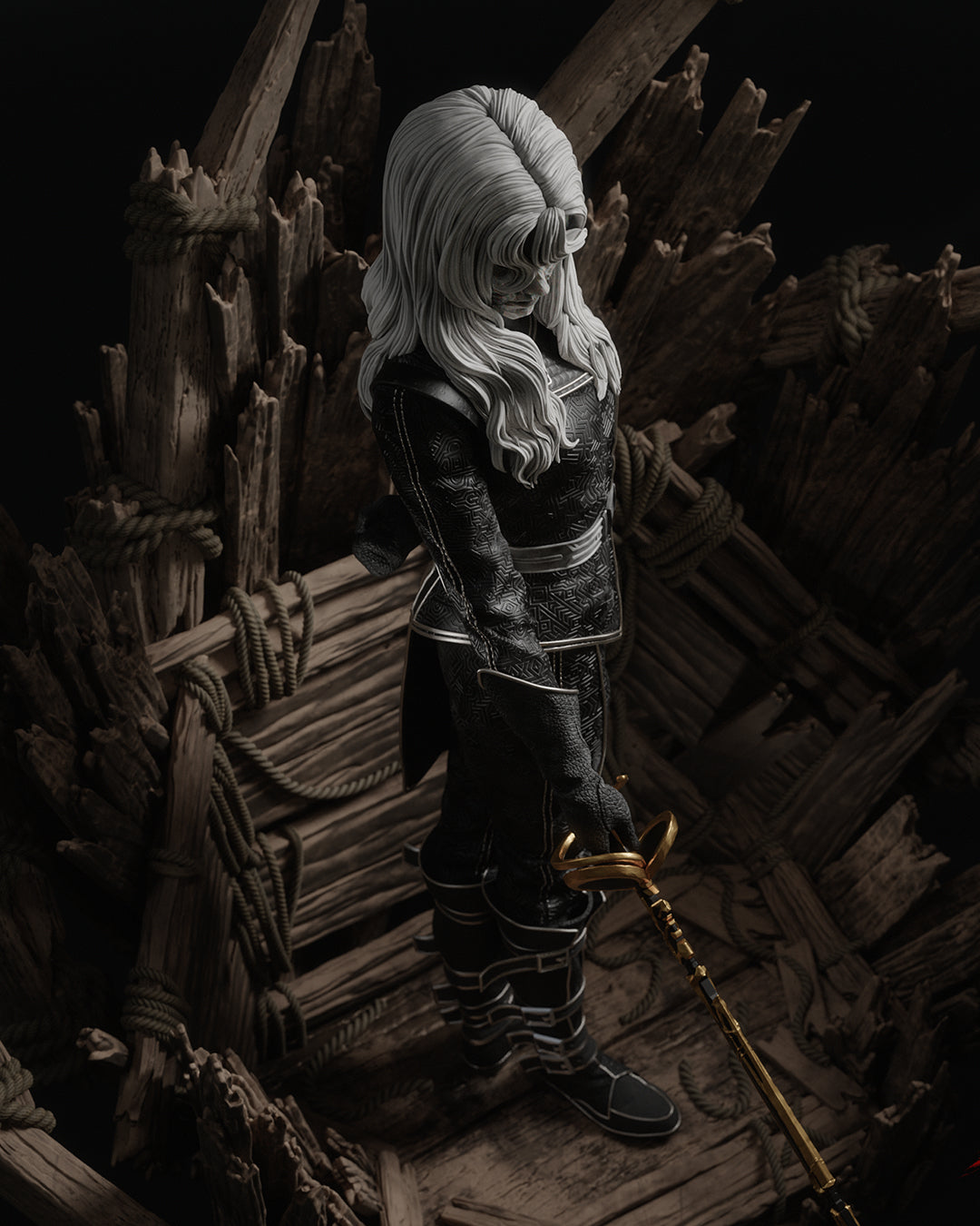 The Pale Survivor Statue