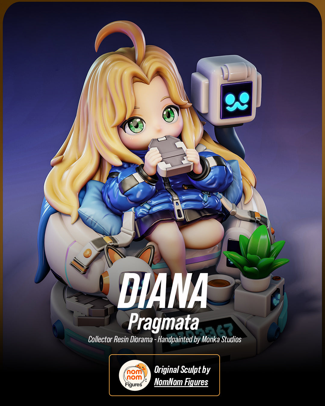 Chibi Diana Statue
