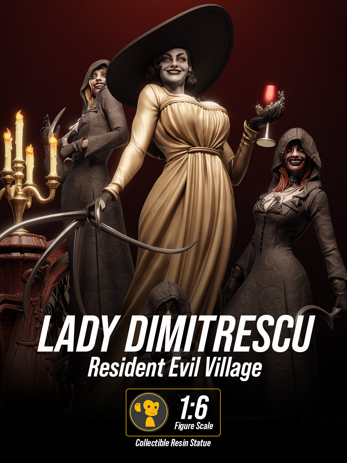 The Blood Matriarch | Maximum Detailed 12K 3D printed figure