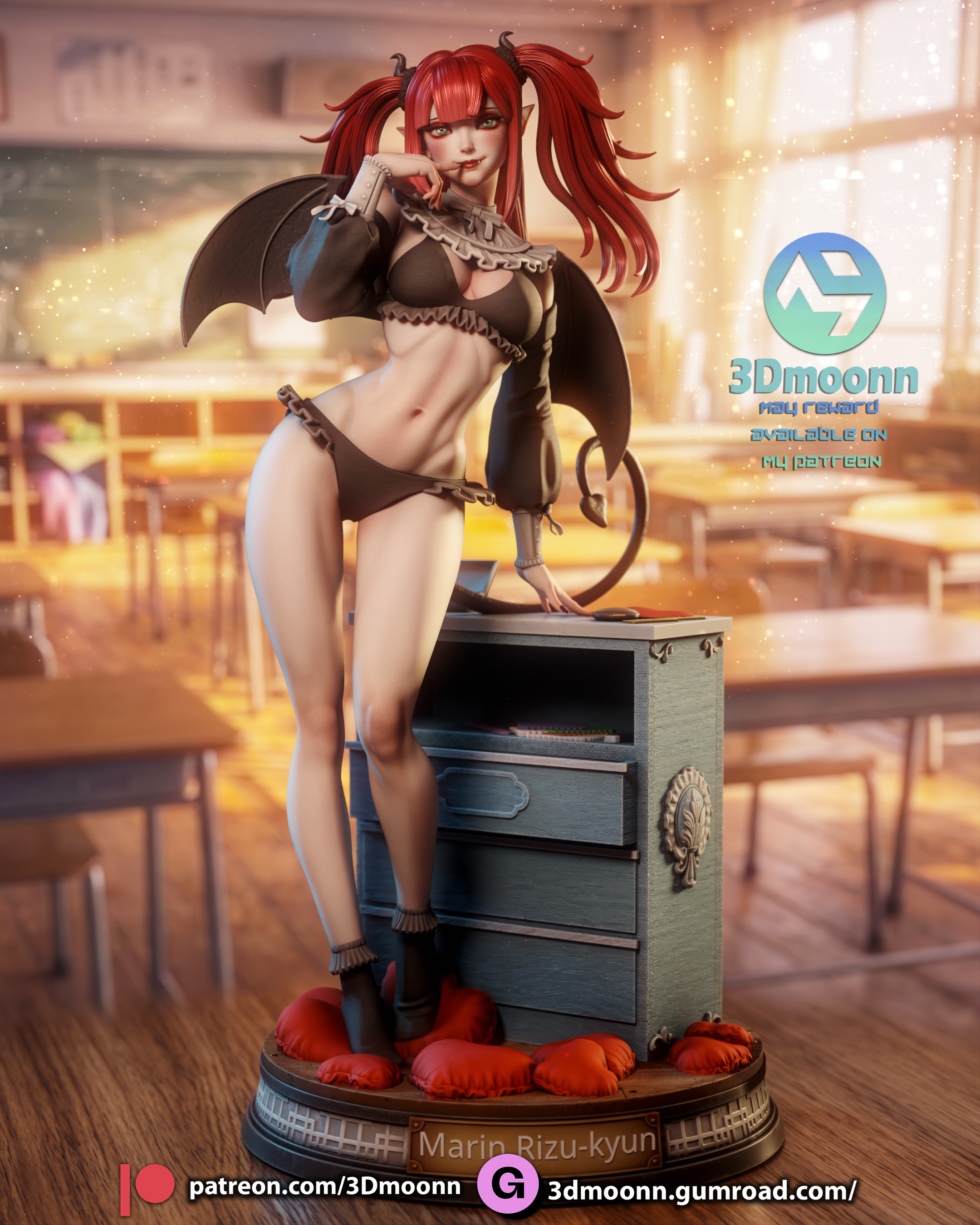 The Cosplay Queen Statue
