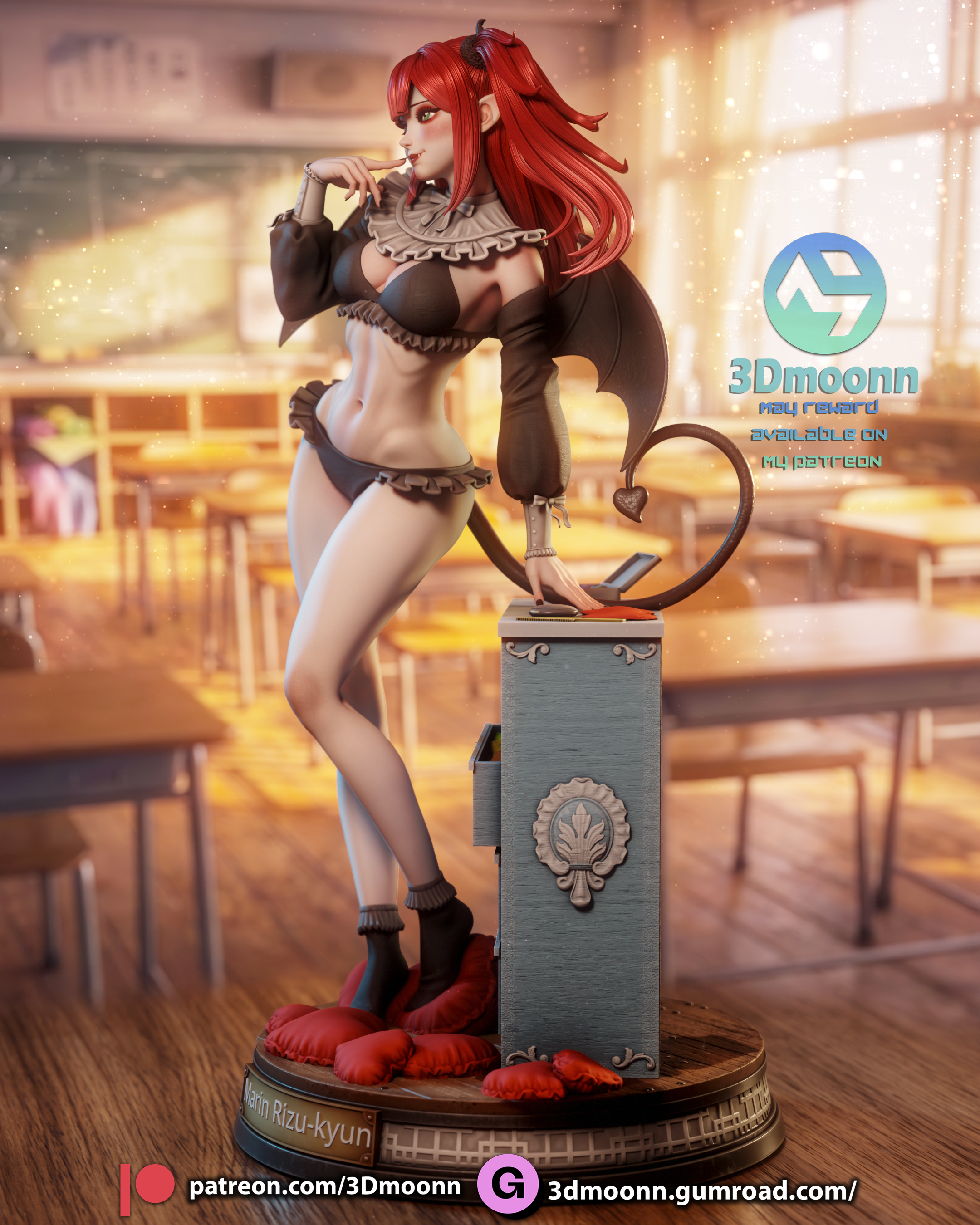 The Cosplay Queen Statue