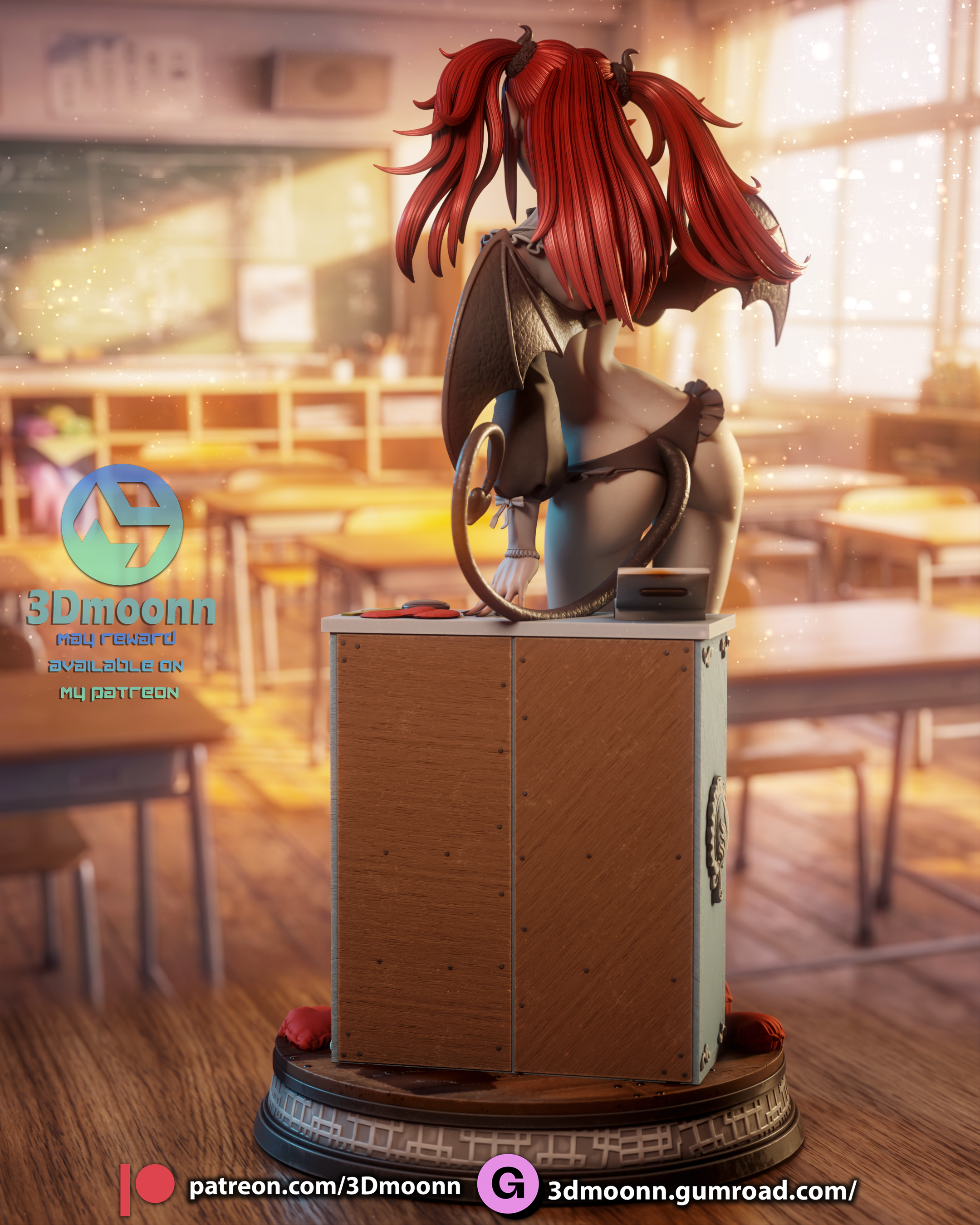 The Cosplay Queen Statue