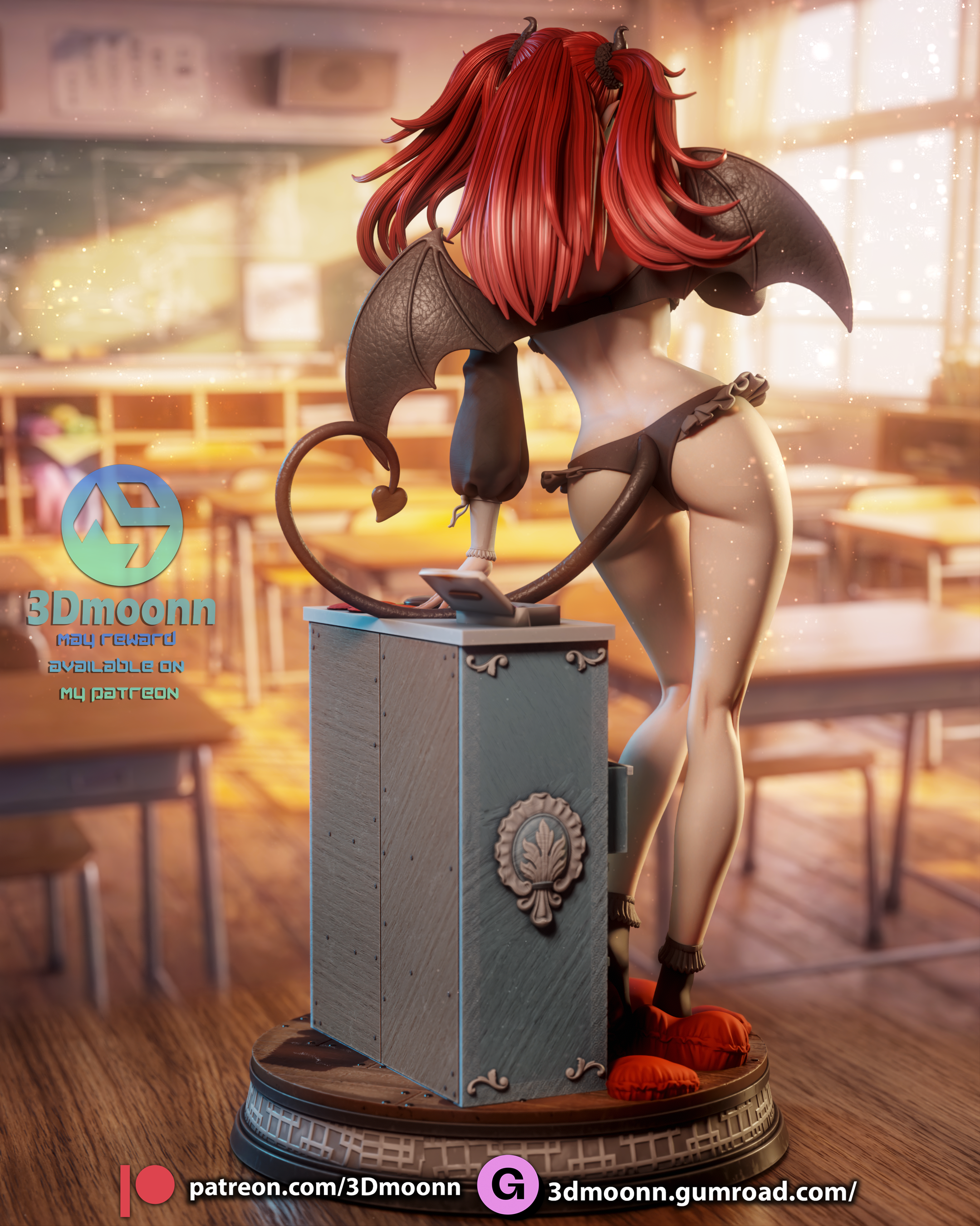 The Cosplay Queen Statue