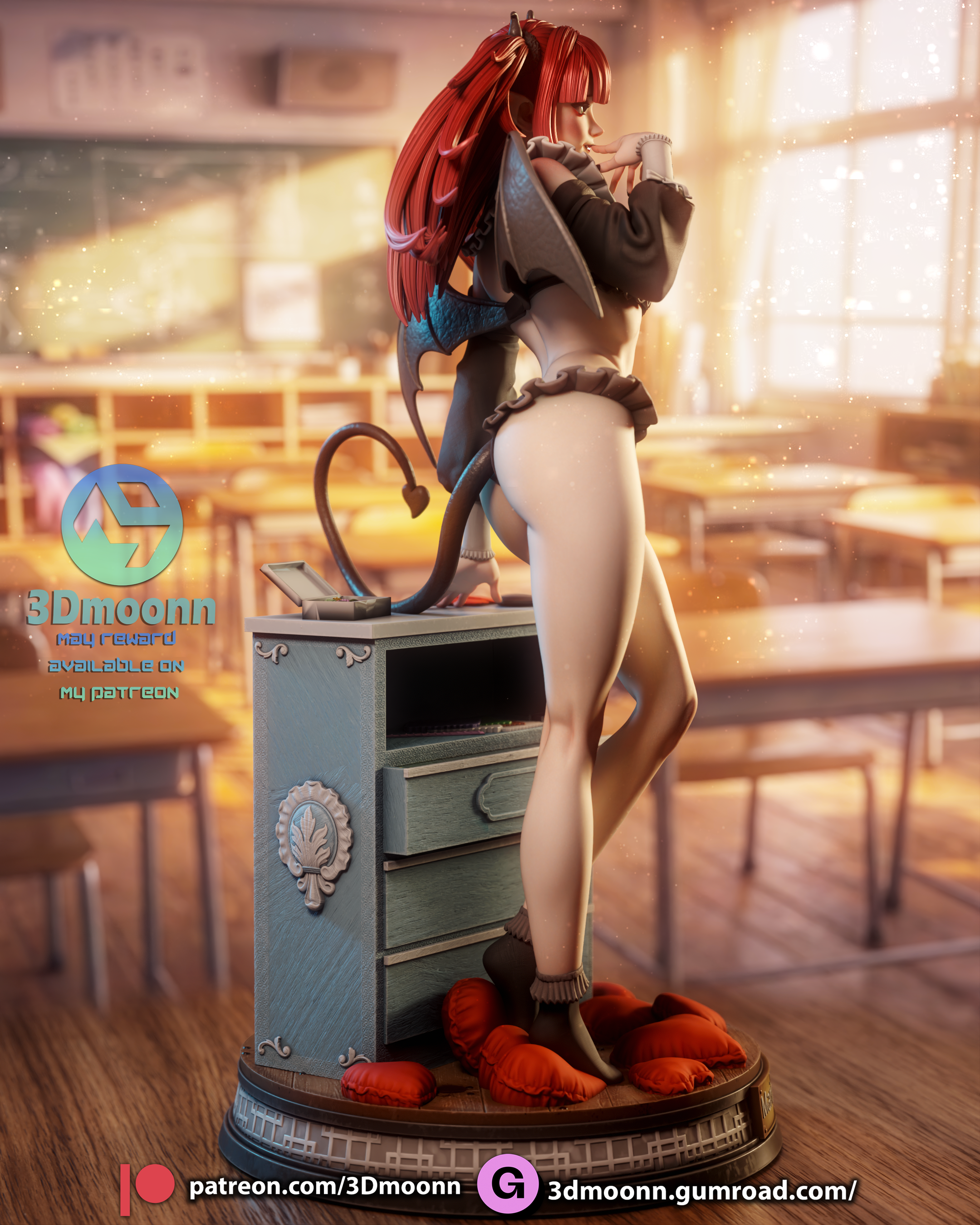 The Cosplay Queen Statue