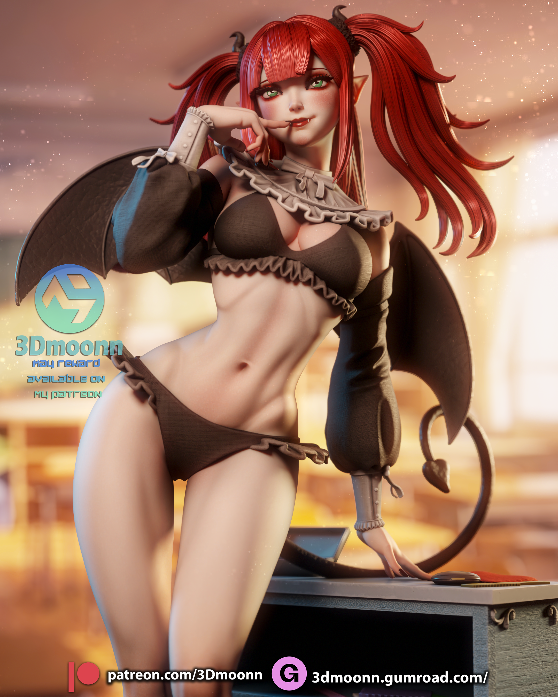 The Cosplay Queen Statue