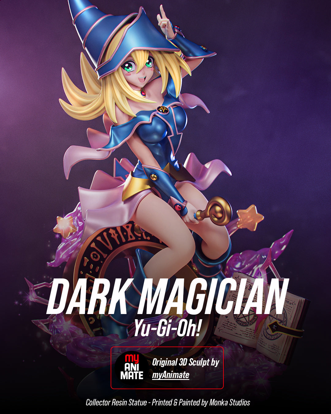 Dark Magician Girl Statue