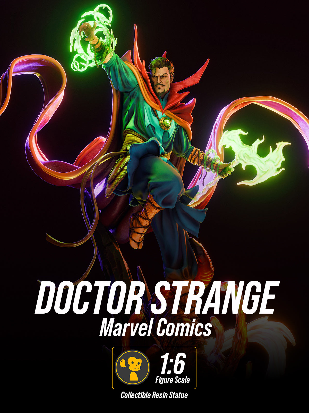 The Sorcerer Supreme | Maximum Detailed 12K 3D printed figure