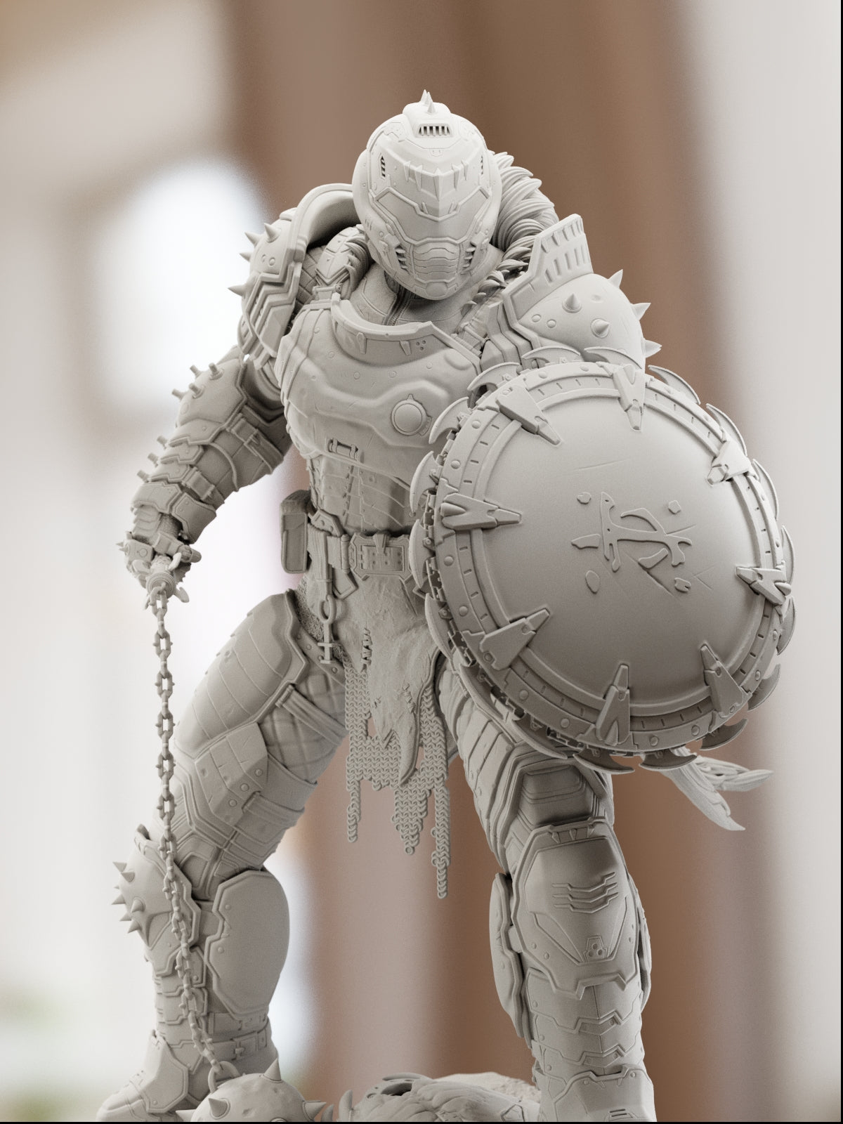 The Rage Knight | Maximum Detailed 12K 3D printed figure