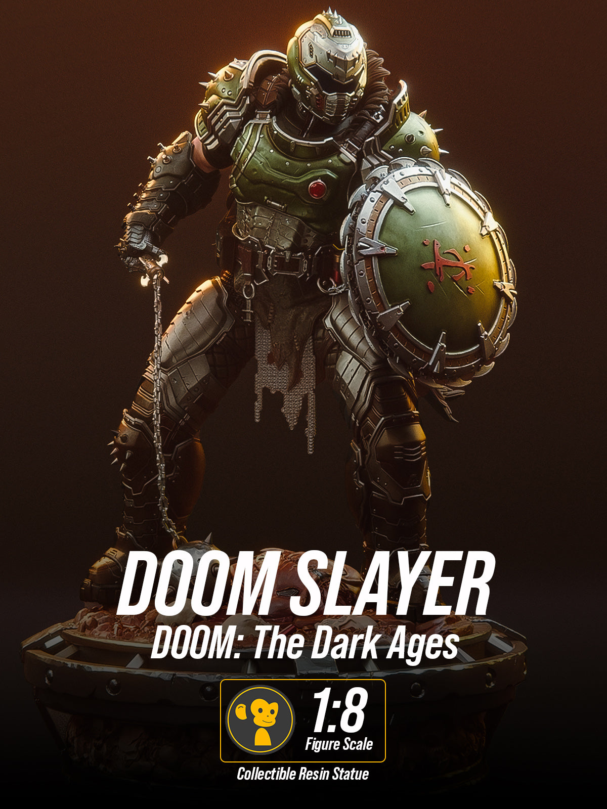 The Rage Knight | Maximum Detailed 12K 3D printed figure