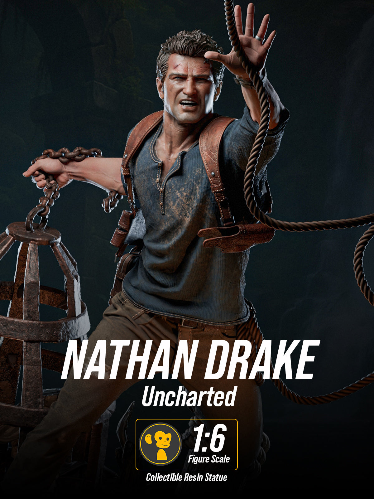 The Treasure Hunter | Maximum Detailed 12K 3D printed figure