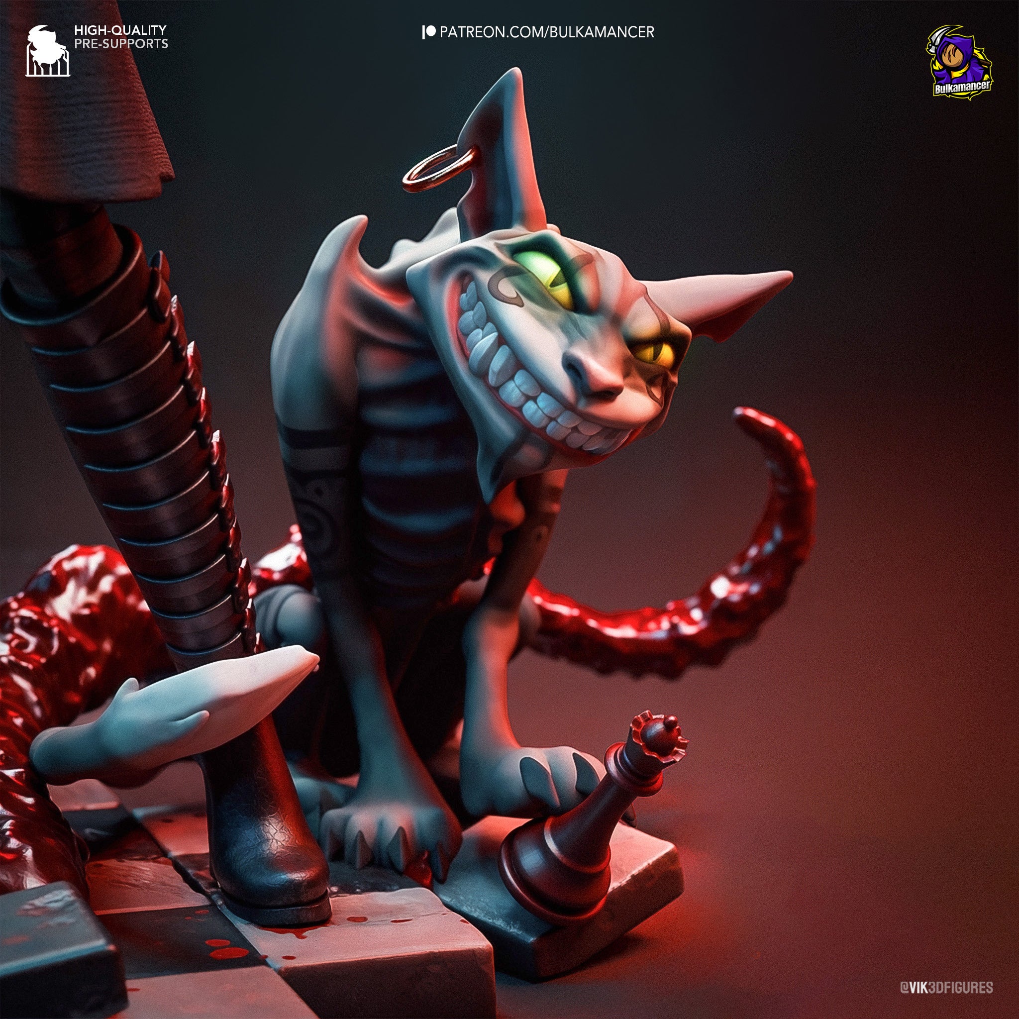 Rage of Wonderland Statue