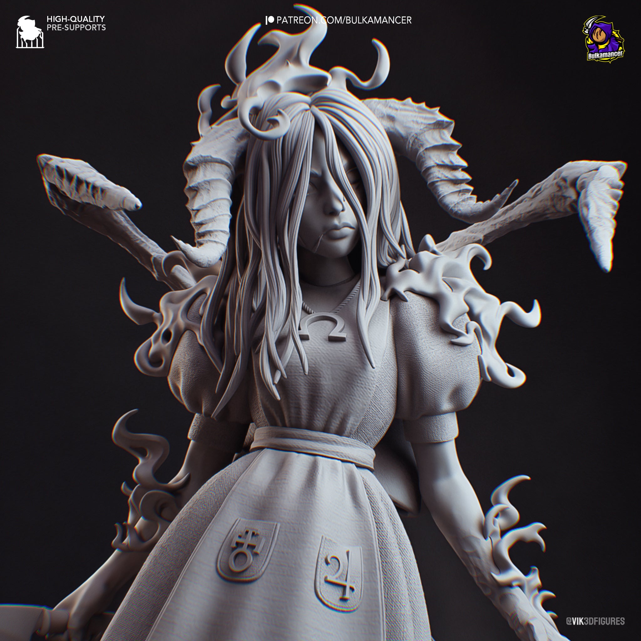 Rage of Wonderland Statue