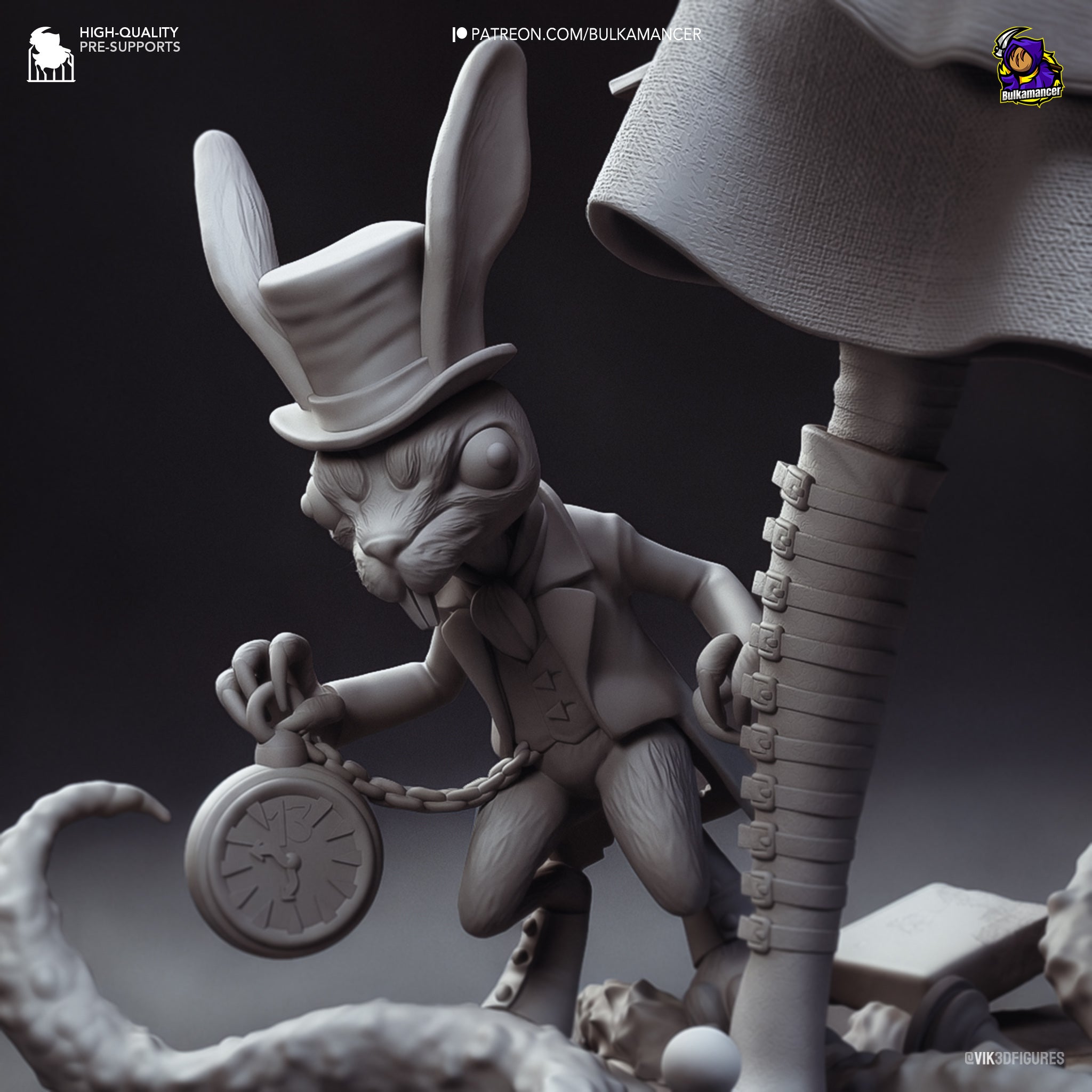 Rage of Wonderland Statue