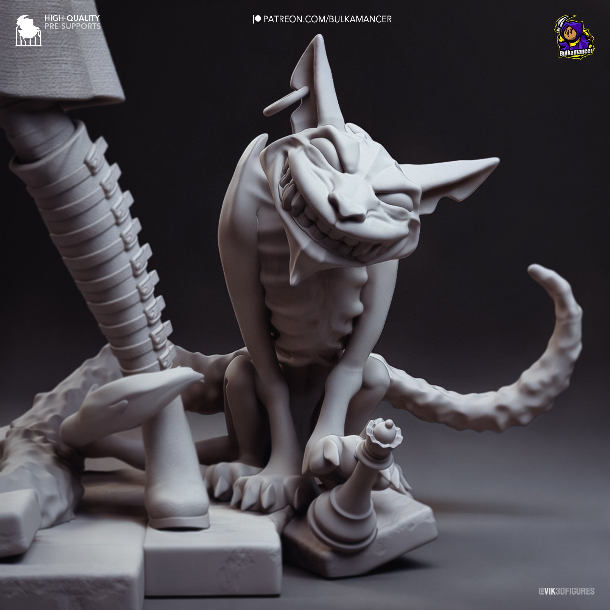 Rage of Wonderland Statue