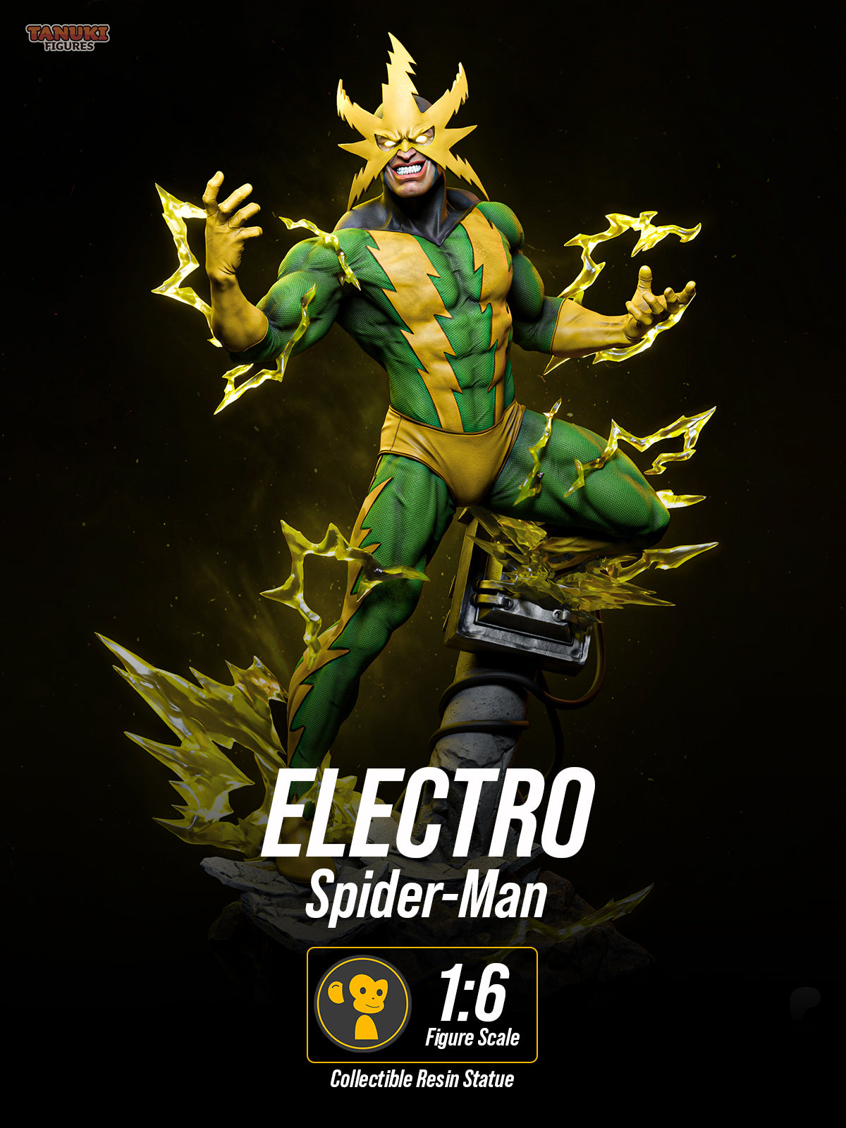 The Living Lightning | Maximum Detailed 12K 3D printed figure