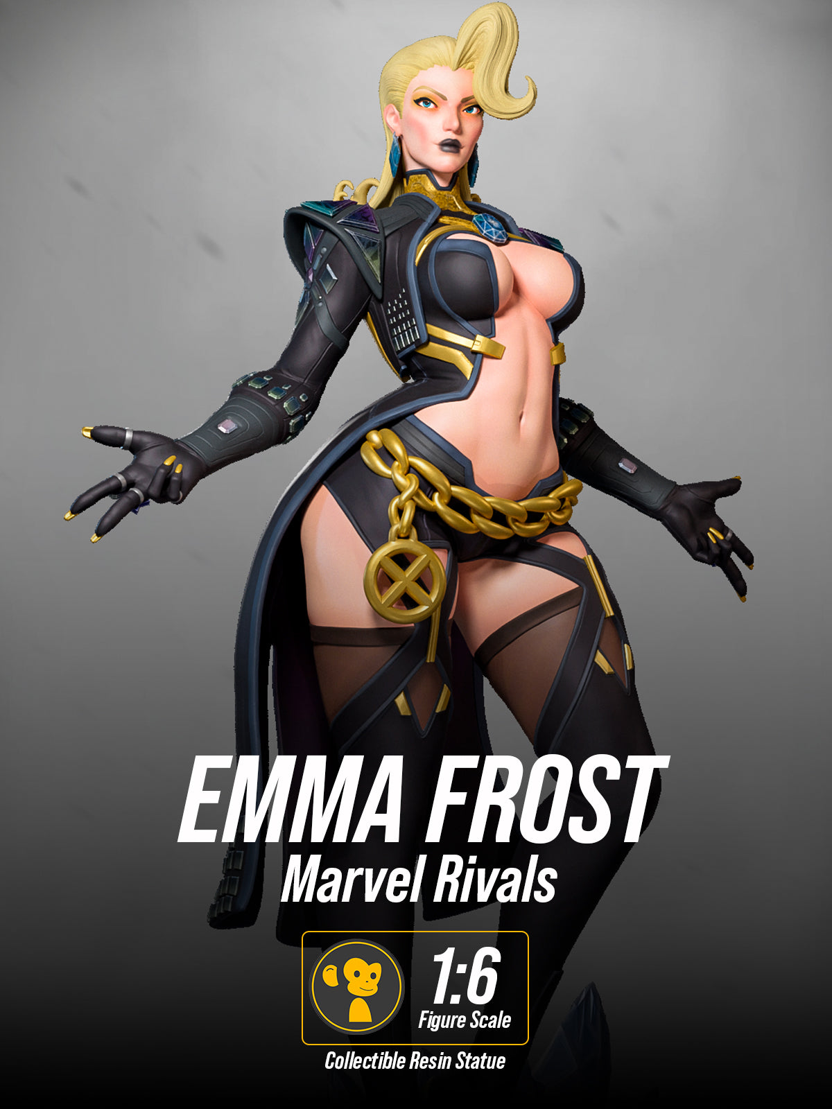 Frost Revolution | Maximum Detailed 12K 3D printed figure