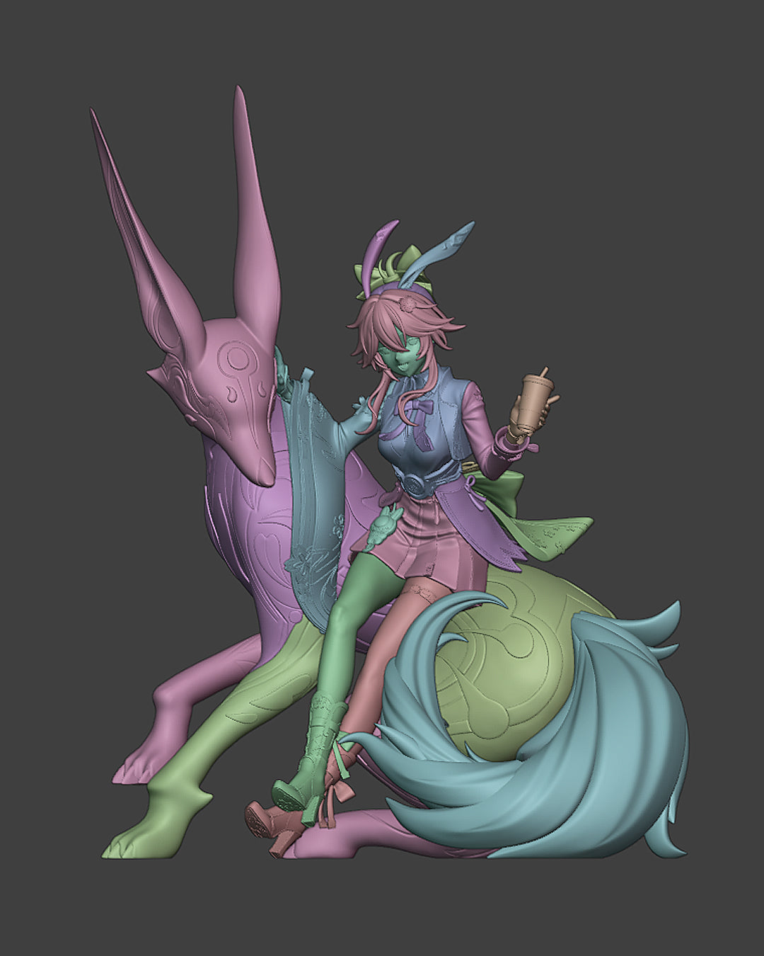 The Café Starfarer Statue