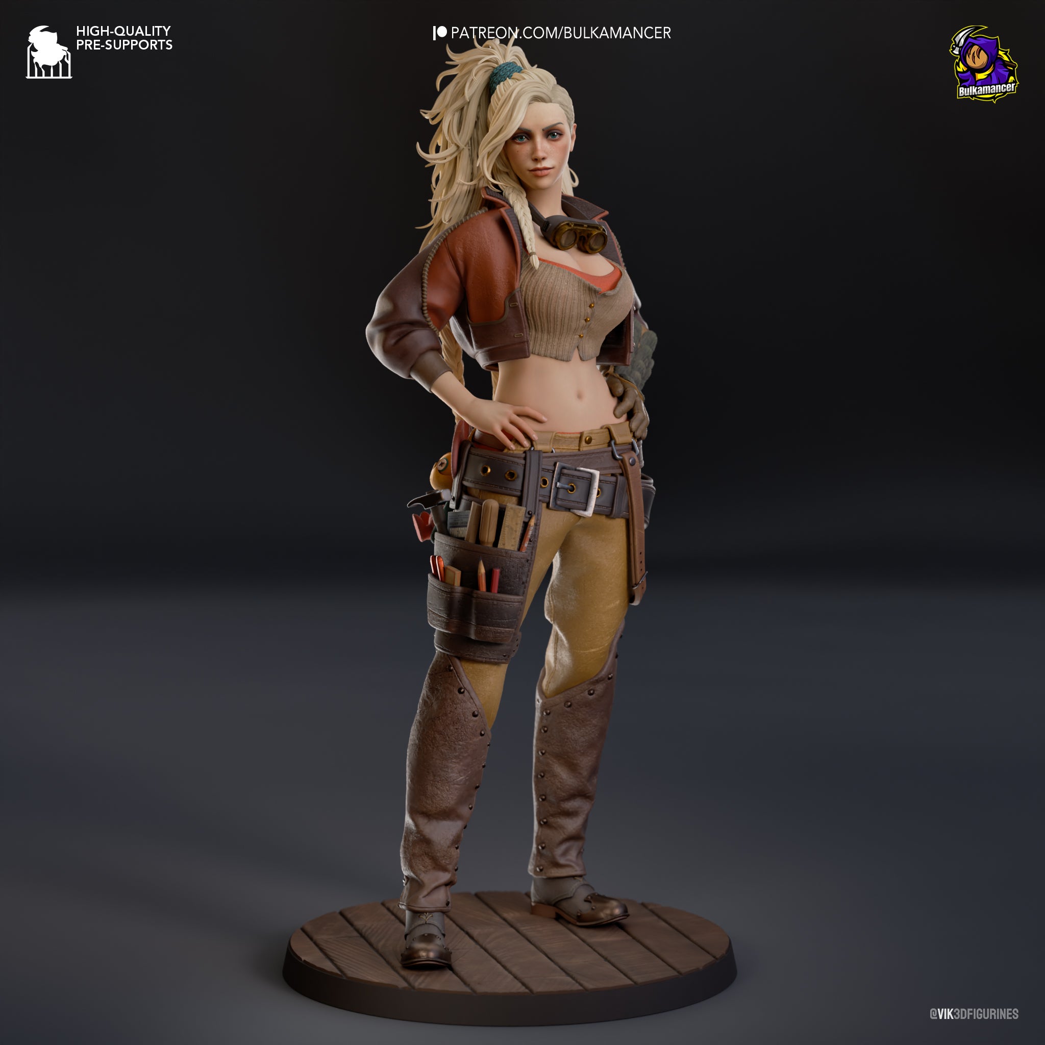 The Expedition Smith | Maximum Detailed 12K 3D printed figure