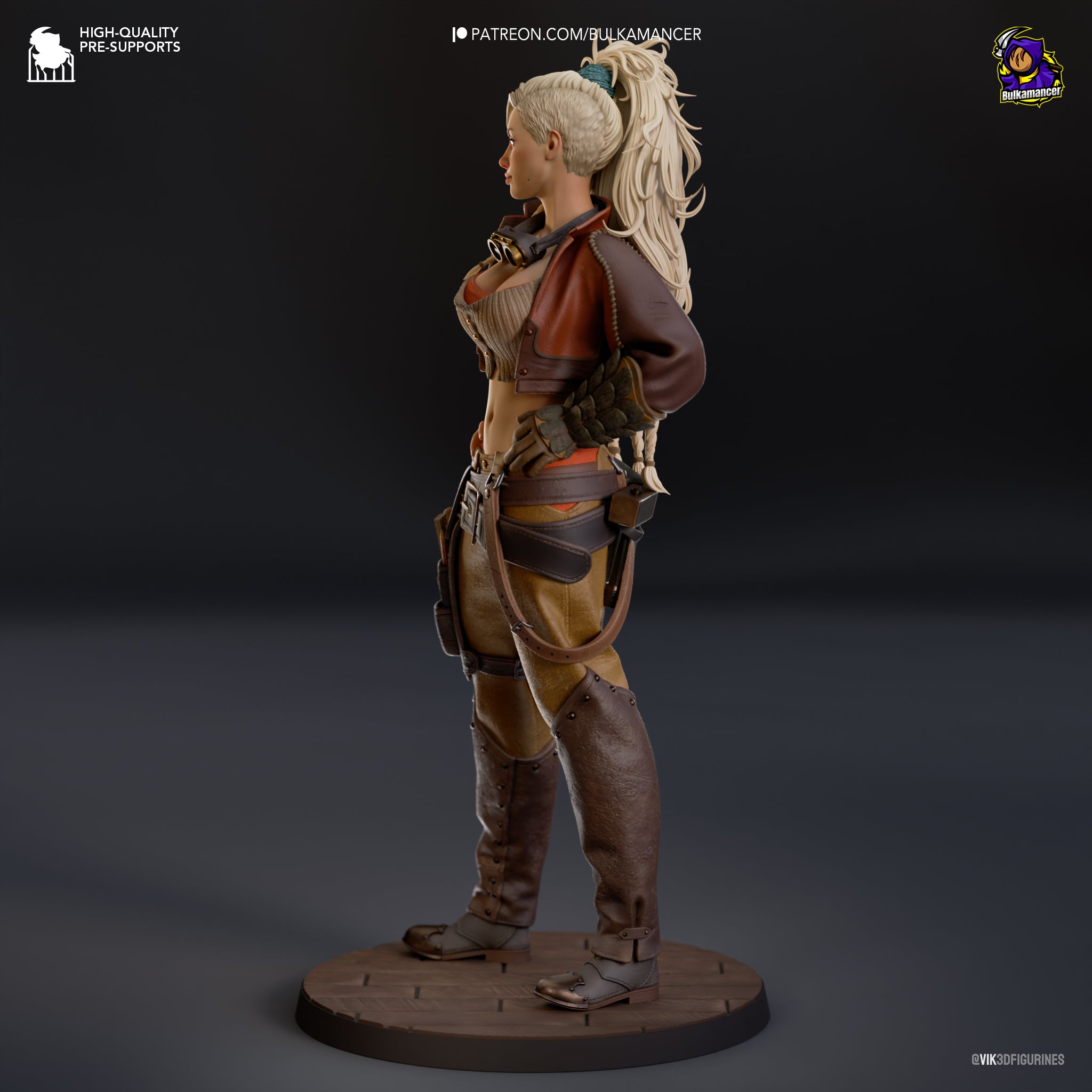 The Expedition Smith | Maximum Detailed 12K 3D printed figure
