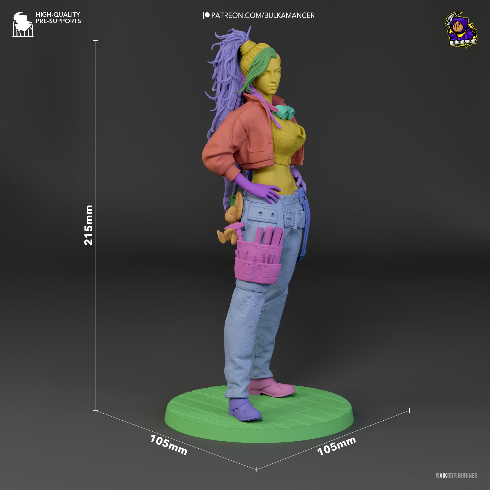 The Expedition Smith | Maximum Detailed 12K 3D printed figure
