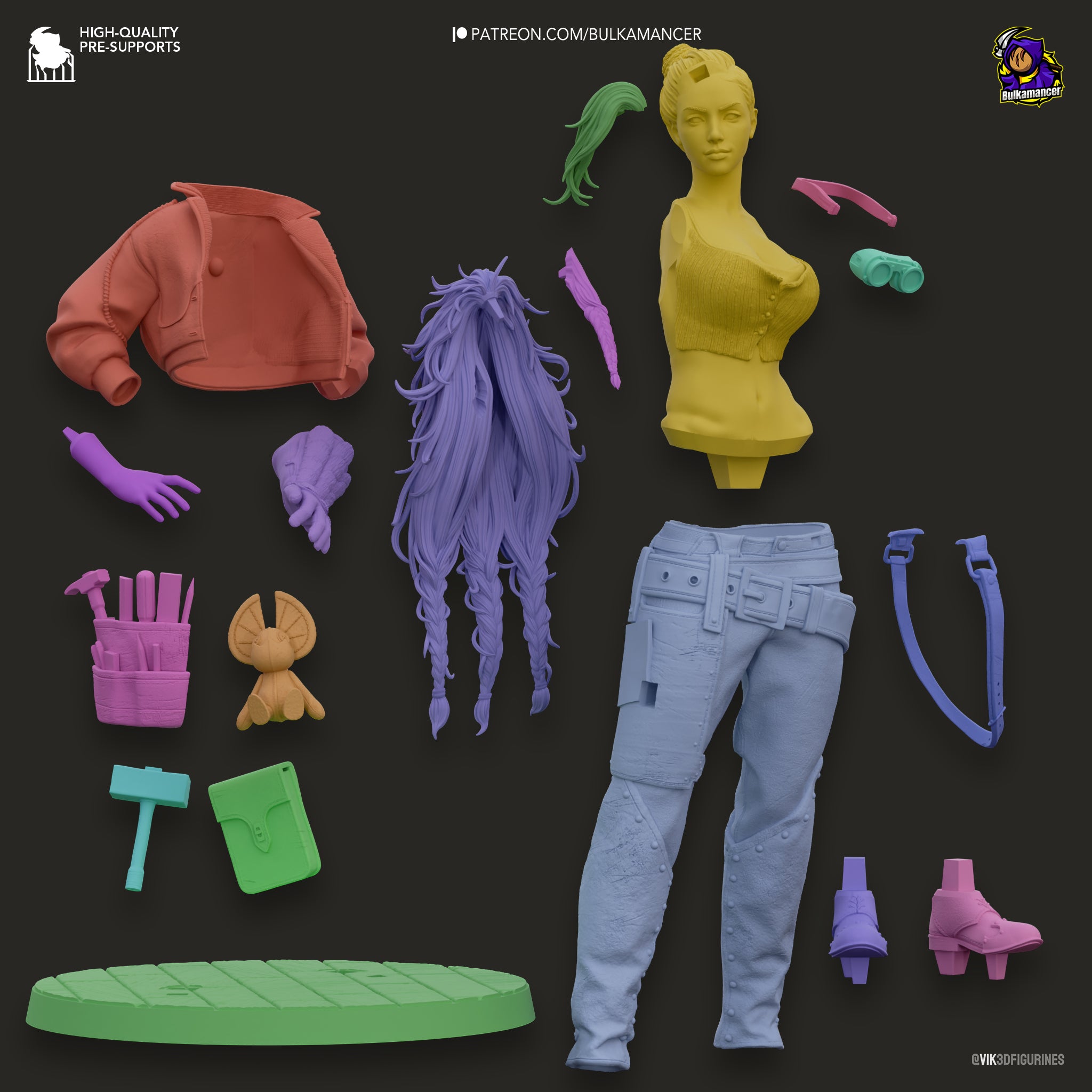 The Expedition Smith | Maximum Detailed 12K 3D printed figure