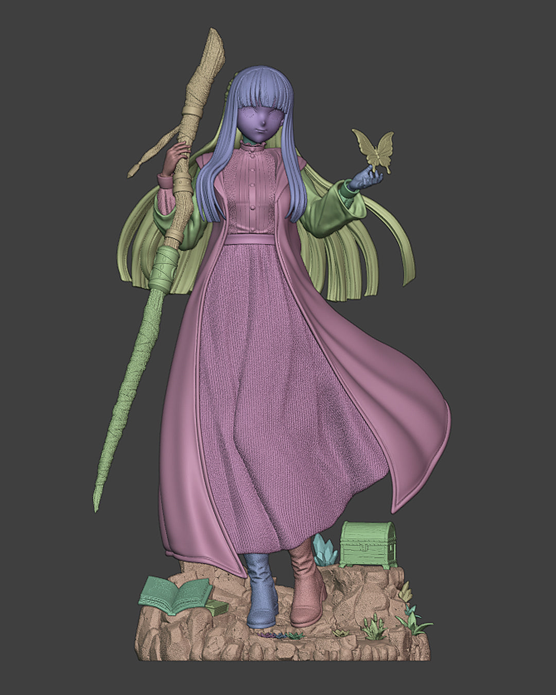 The Young Mage Statue