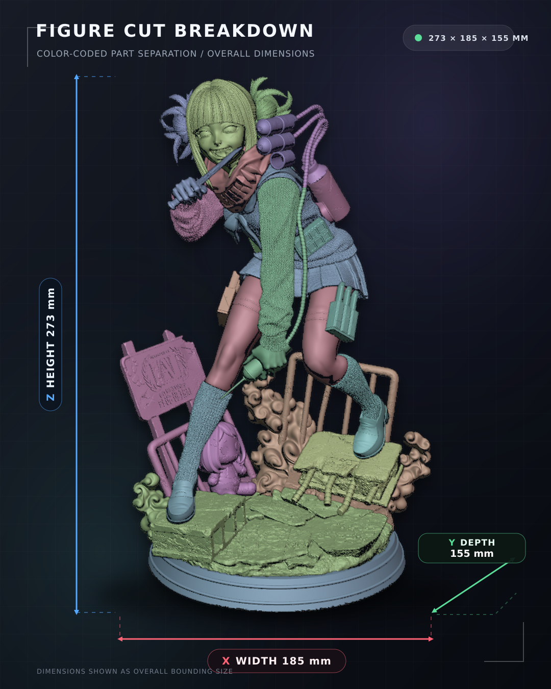 The Bloodthirsty Villain Statue