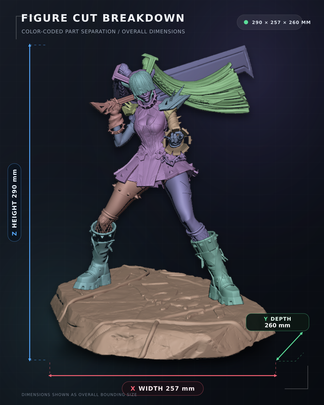 Punkchild Magik Statue