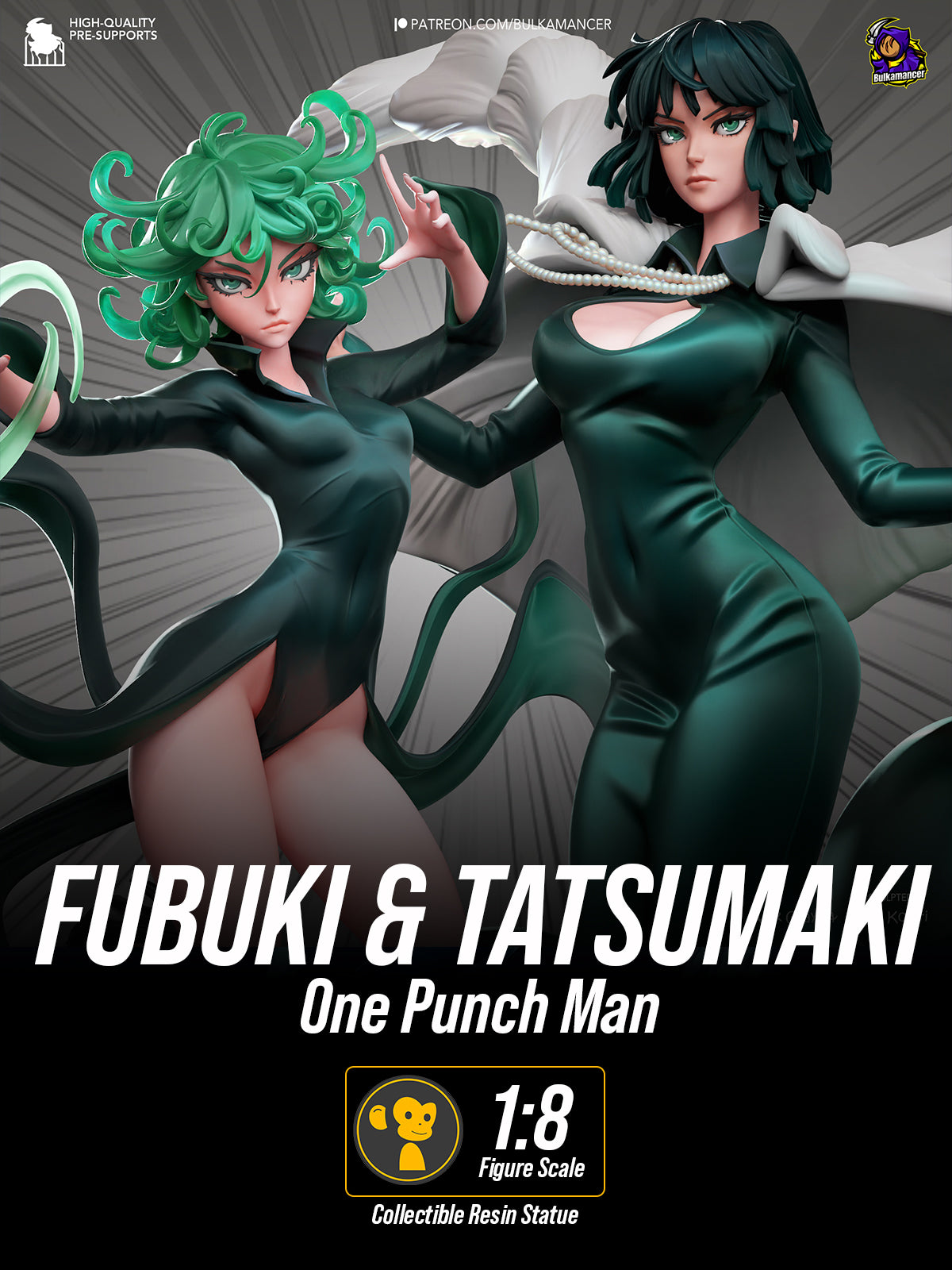 Sisters of the Storm | Maximum Detailed 12K 3D printed figure