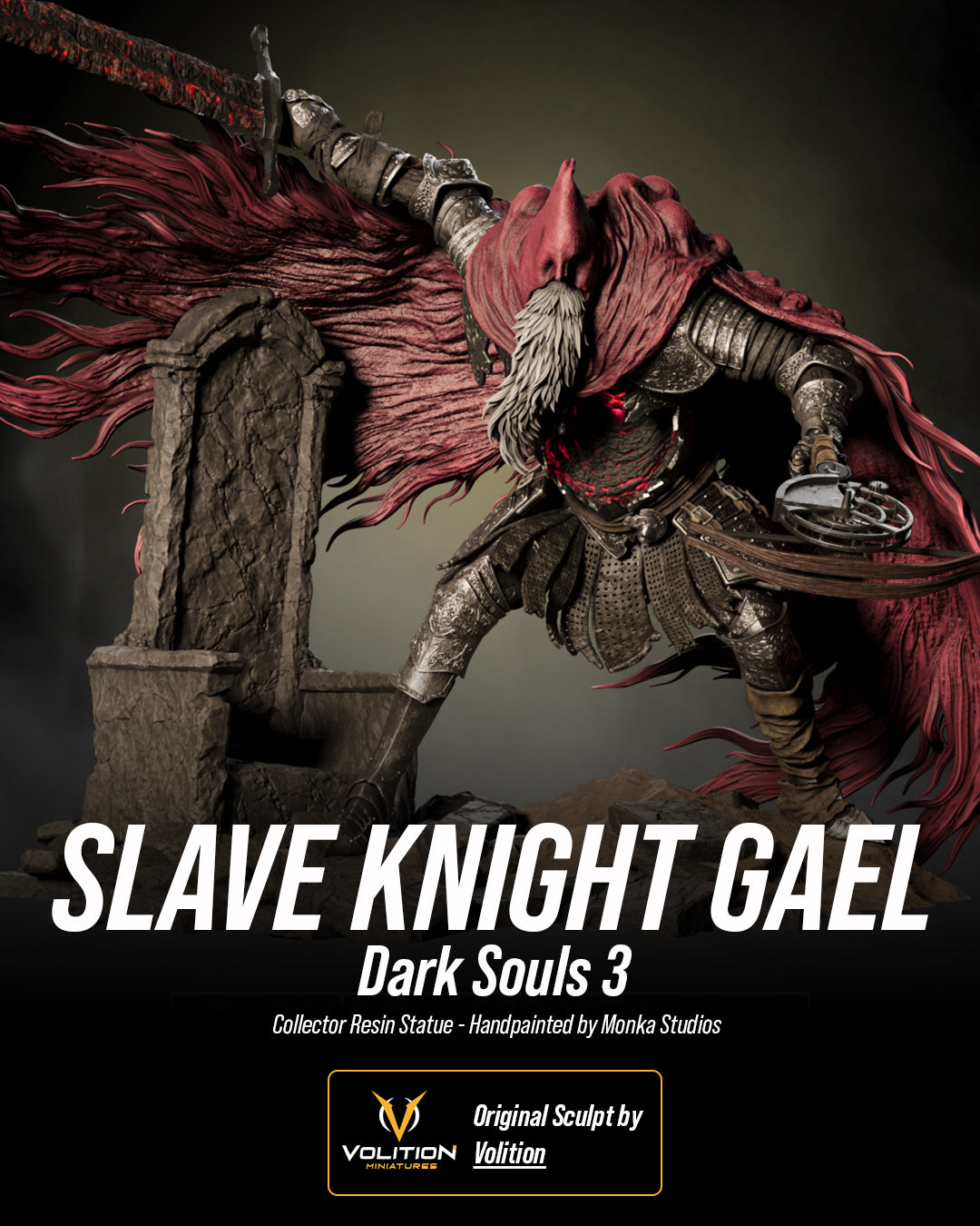 Slave Knight Gael Statue