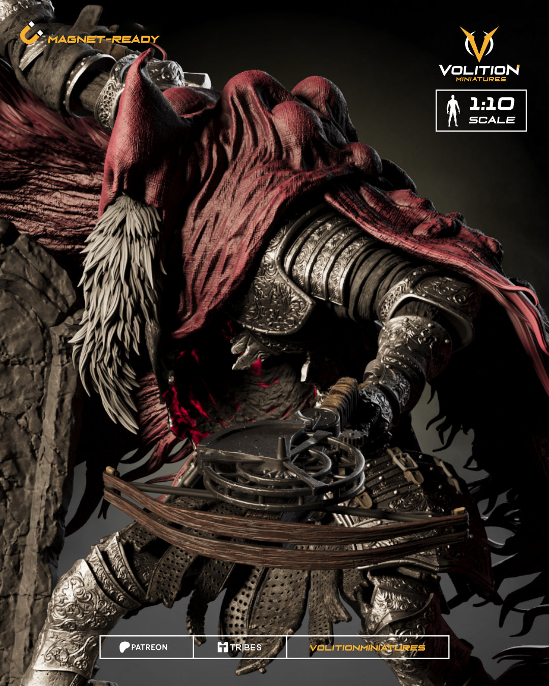Slave Knight Gael Statue