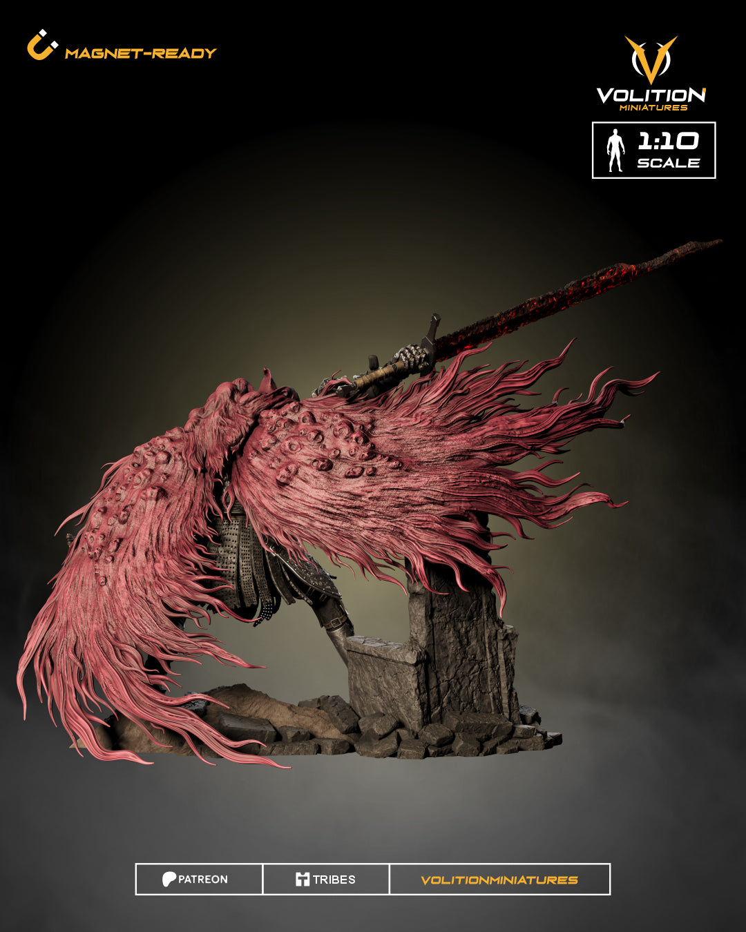 Slave Knight Gael Statue