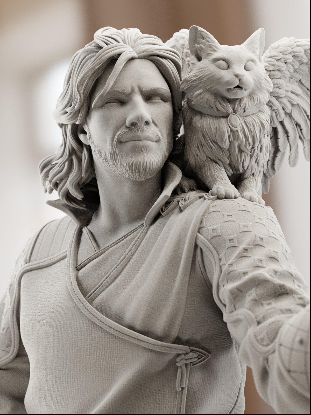 Gale - Baldur's Gate 3 | Maximum Detailed 12K 3D printed figure