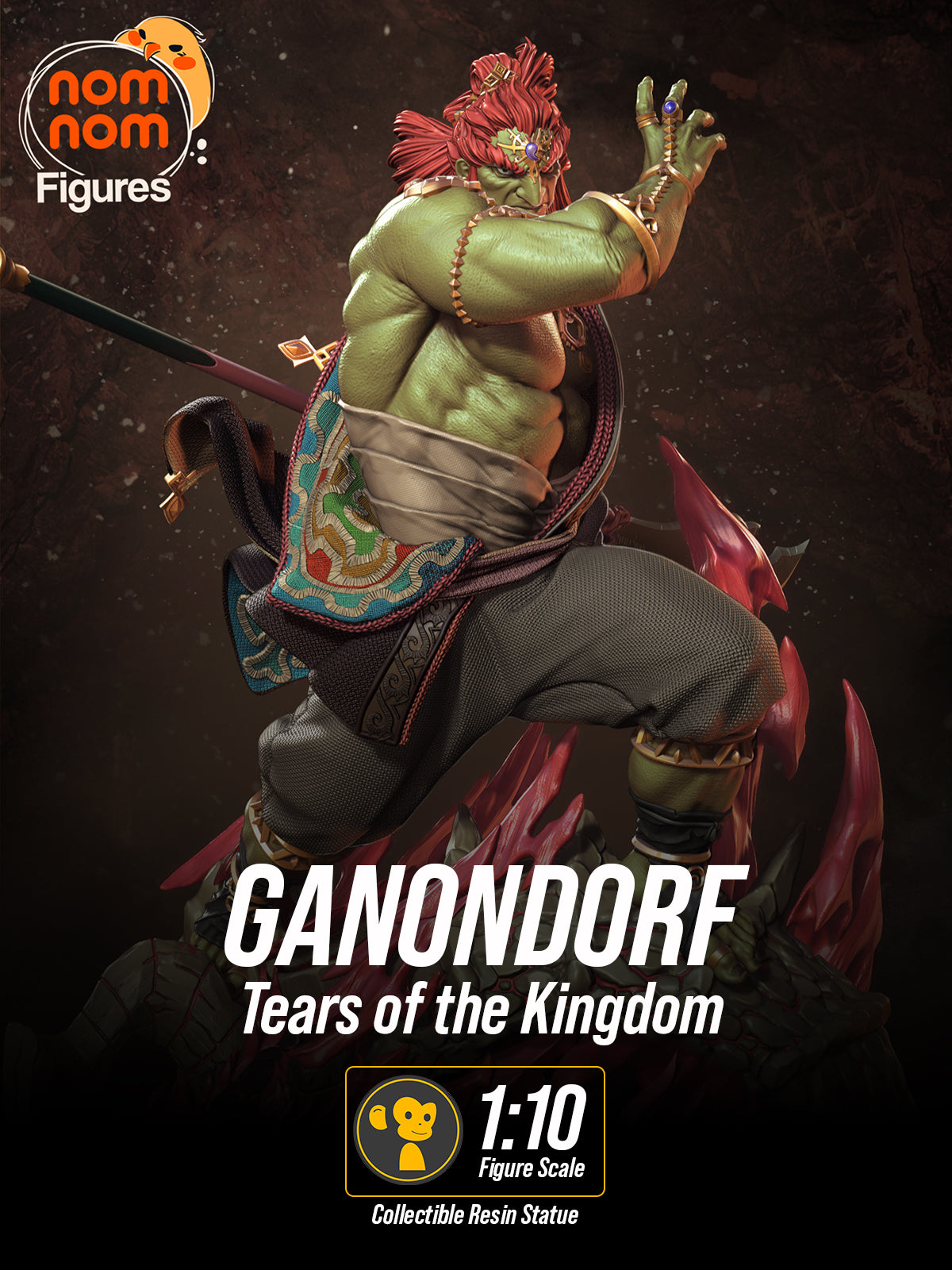 The Demon King | Maximum Detailed 12K 3D printed figure