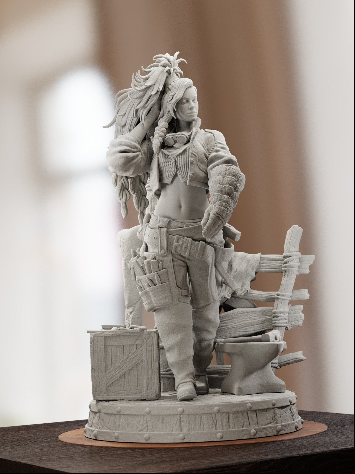 The Forge Master | Maximum Detailed 12K 3D printed figure