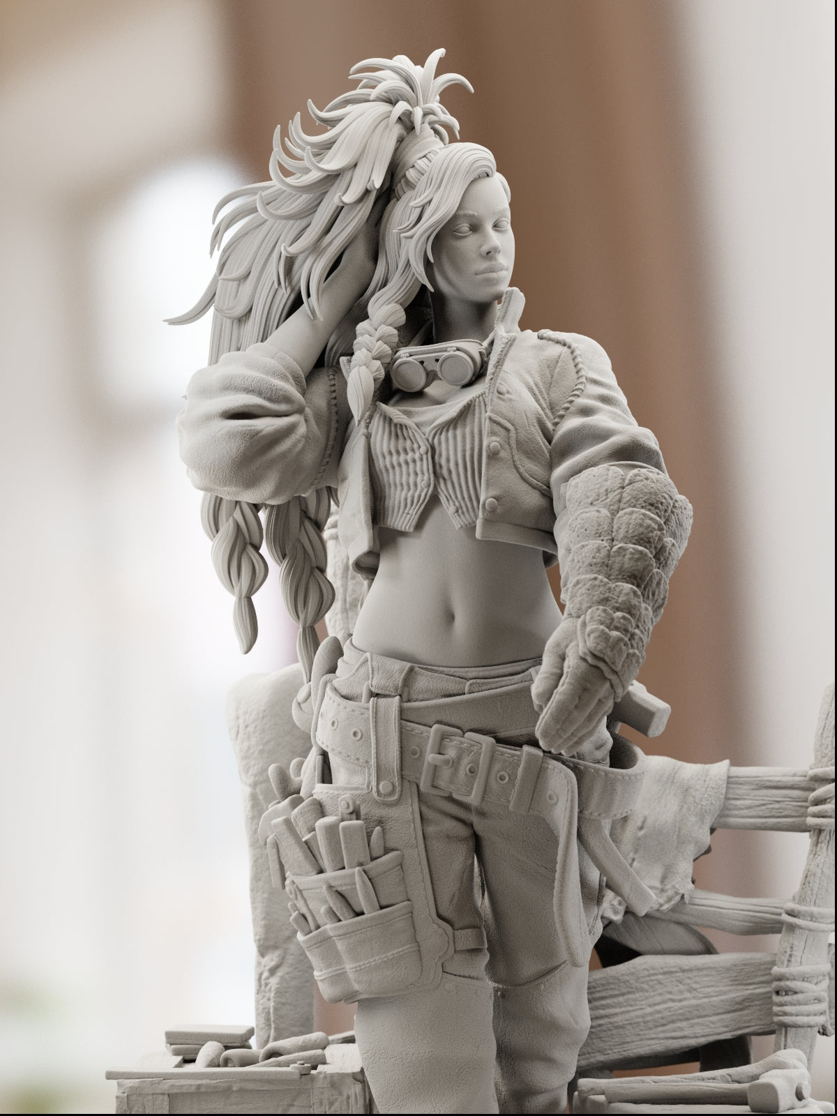 The Forge Master | Maximum Detailed 12K 3D printed figure