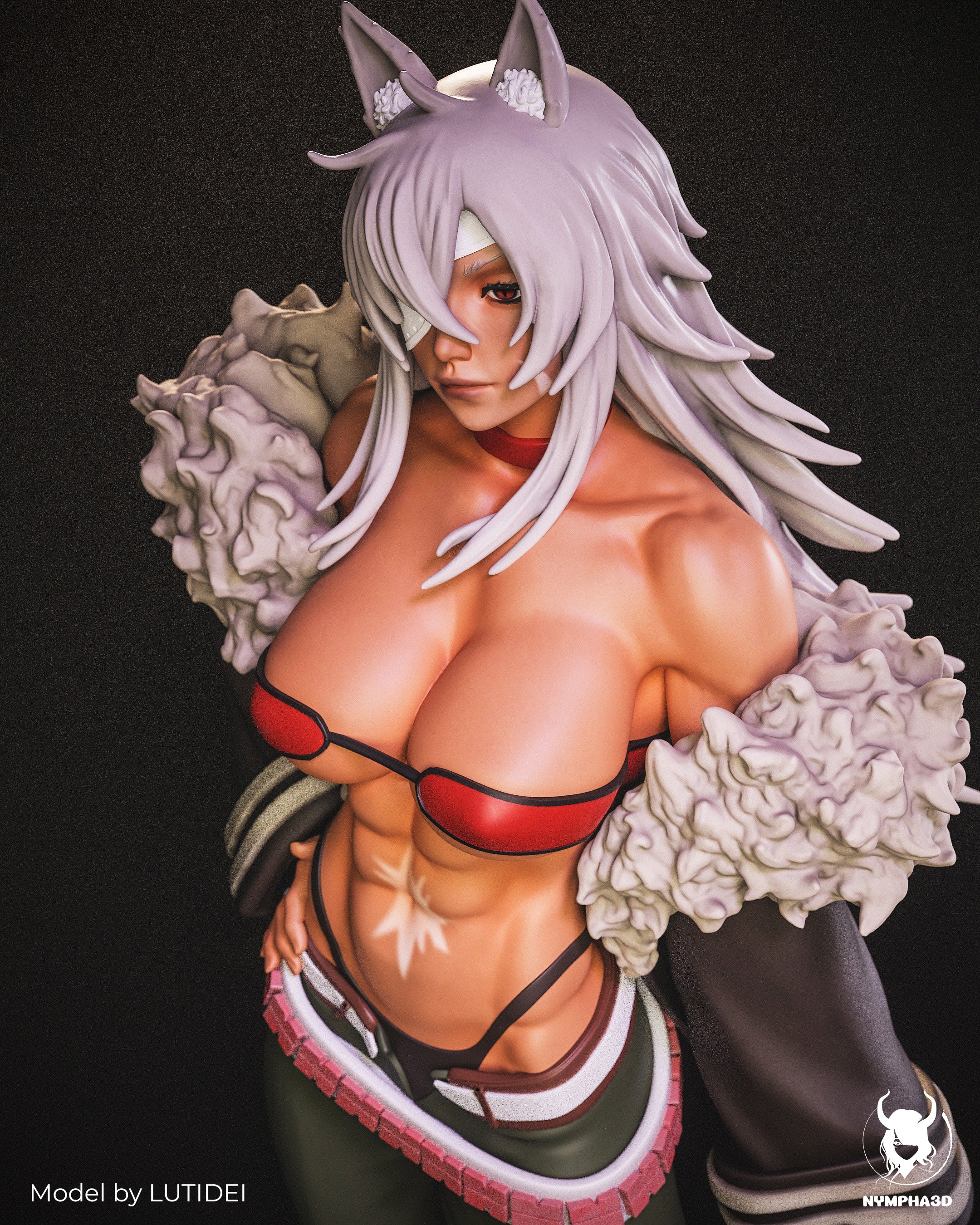Beast Sword King Statue