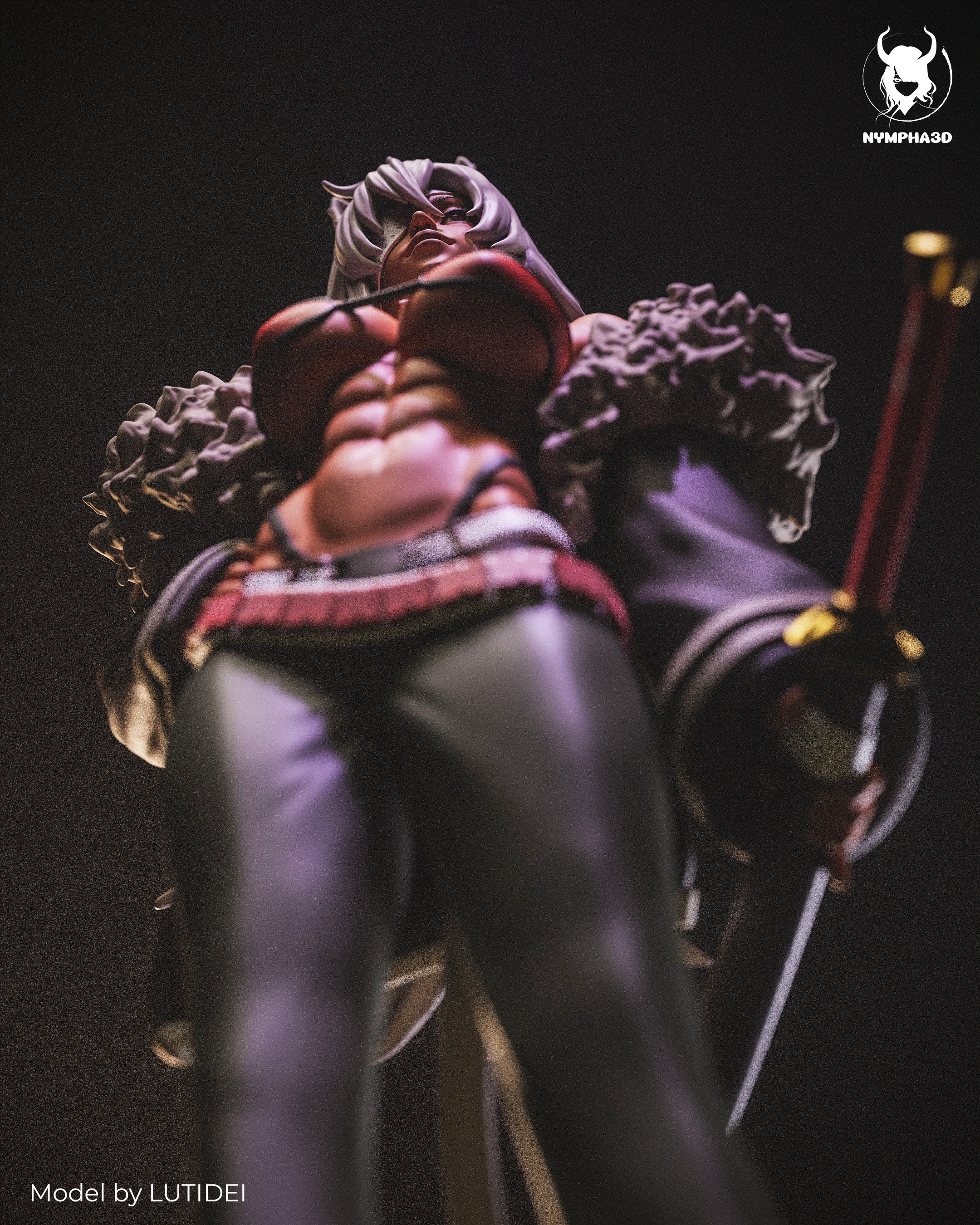 Beast Sword King Statue